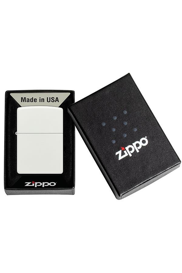 TR7512,Zippo Çakmak Regular White Matte 214-000560