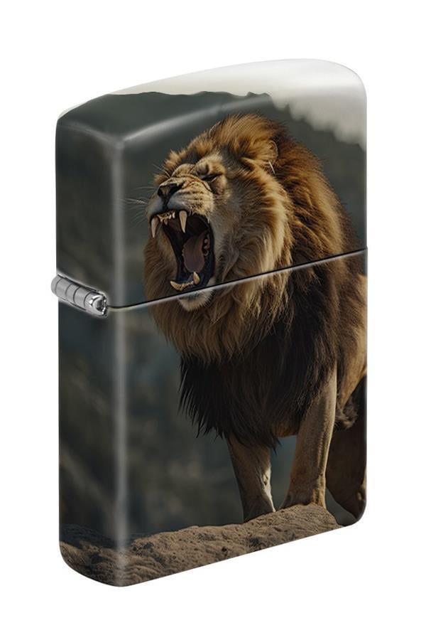 TR7518,Zippo Çakmak Roaring Lion Design 49352-115975
