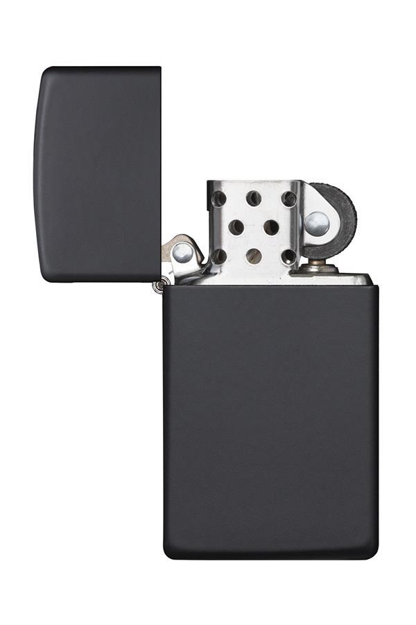 TR7521,Zippo Çakmak Slim Black Matte 1618-000175