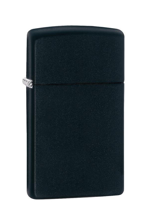 TR7521,Zippo Çakmak Slim Black Matte 1618-000175