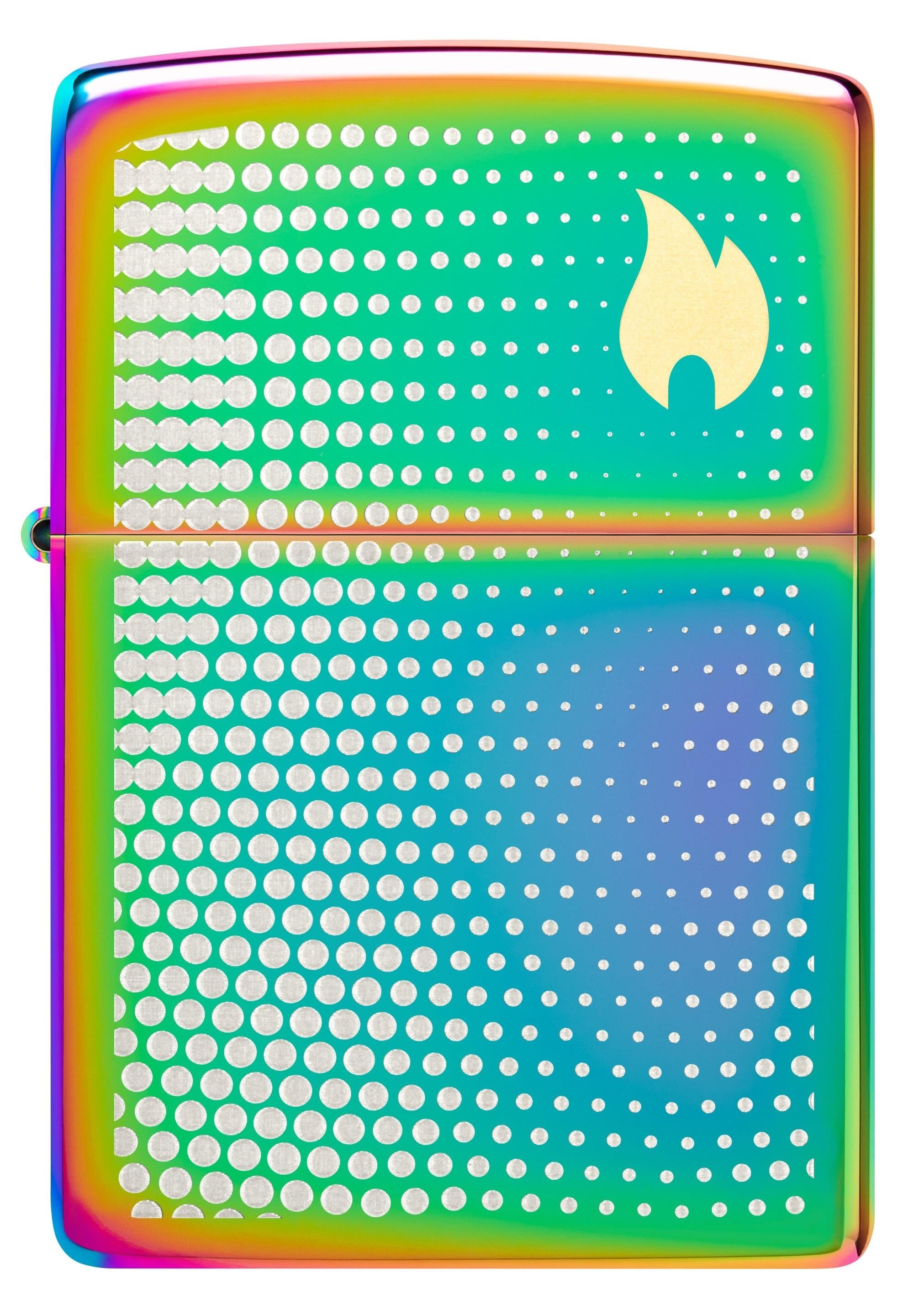 TR8541,Zippo Çakmak 151 Dots And Flame Design 46569-120467
