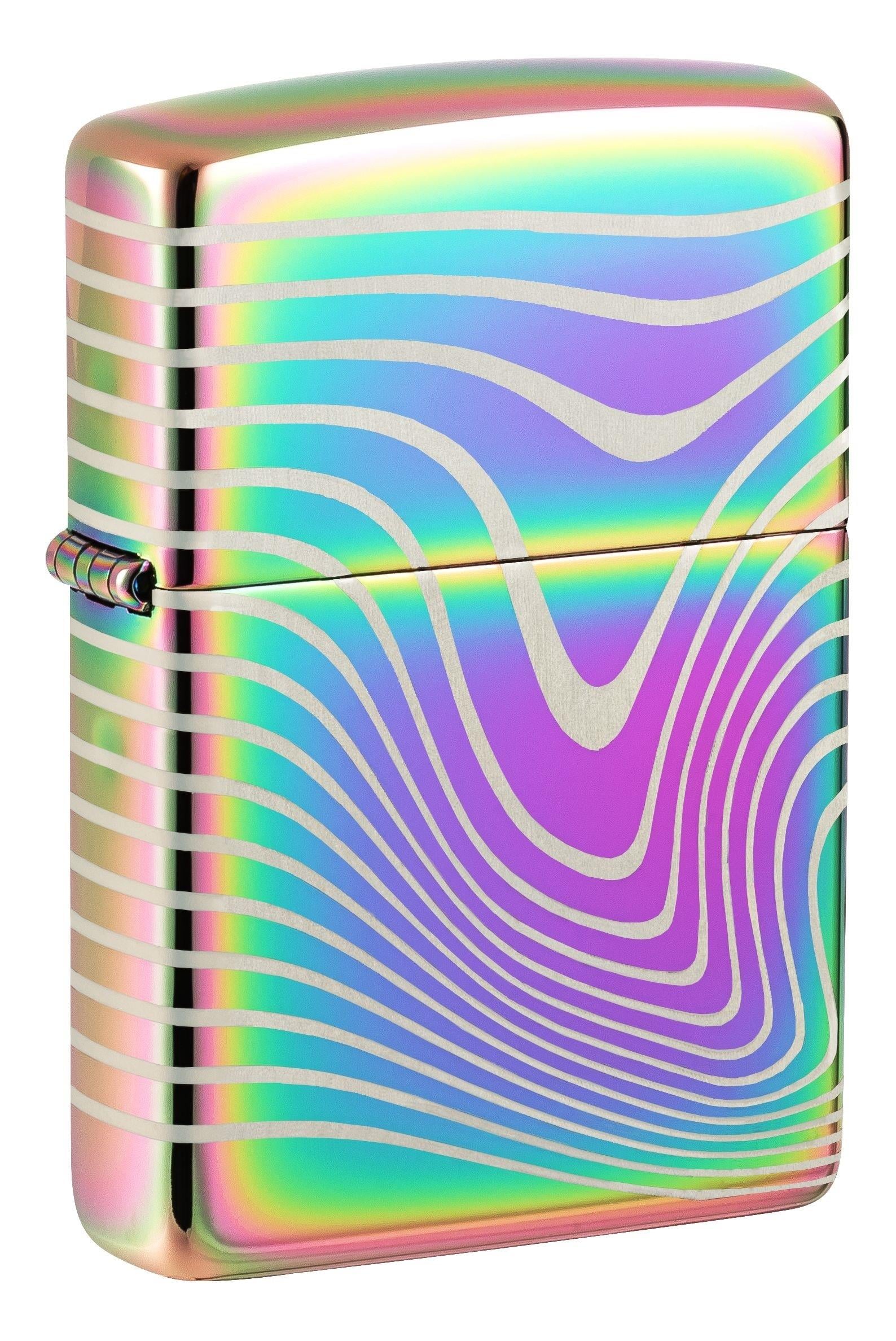 TR8556,Zippo Çakmak 151 Wavy Pattern Design 48775-109104