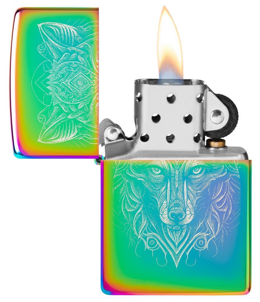 TR8565,Zippo Çakmak 151 Wolf Design 46176-114562