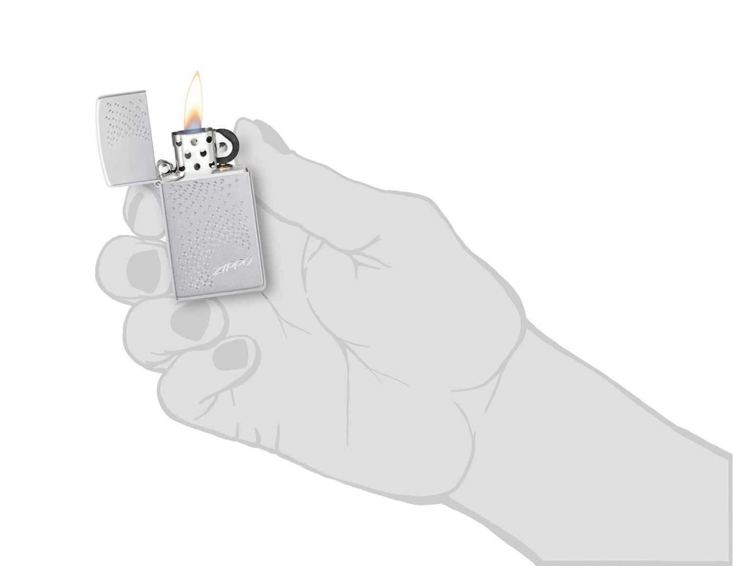 TR8550,Zippo Çakmak 1605 Elegant Pattern Design 46271-120462