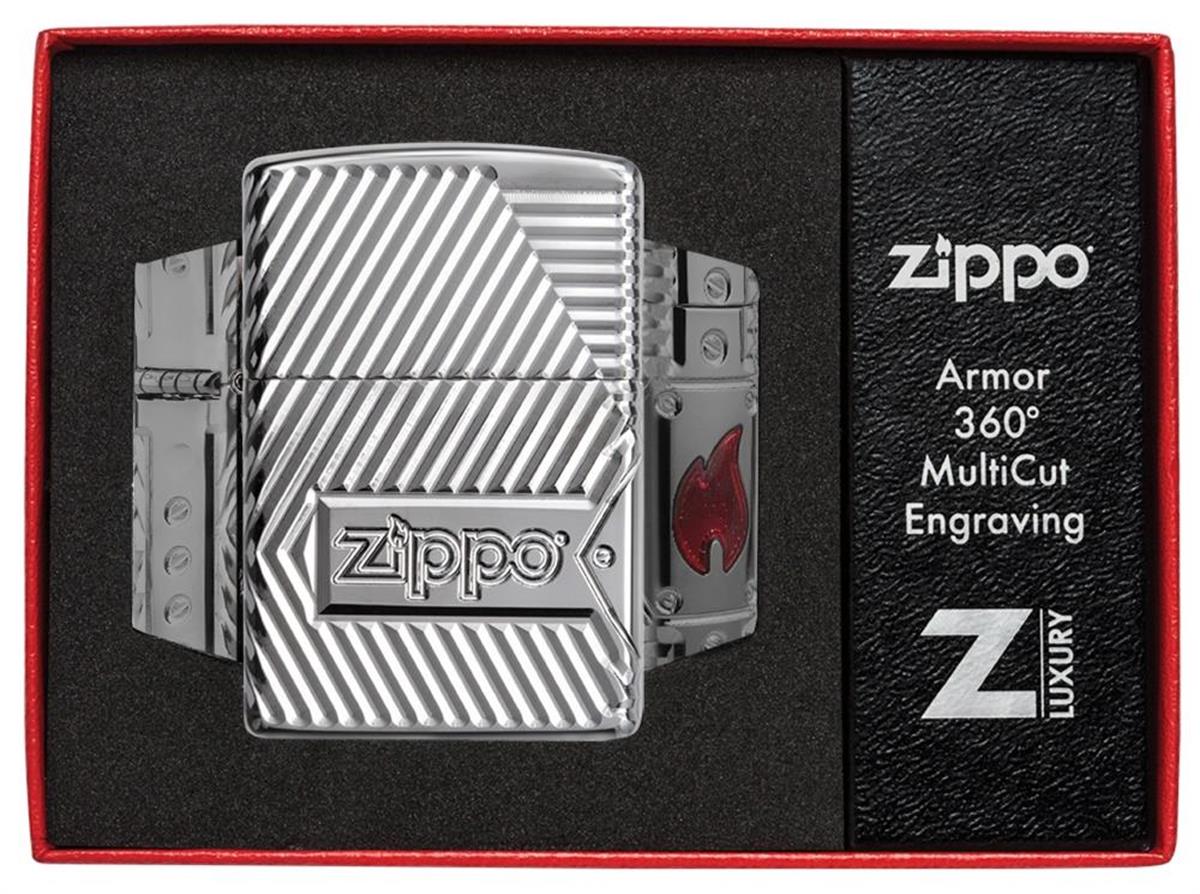 TR4016,Zippo Çakmak 167 Zippo Bolts Design 29672-067252