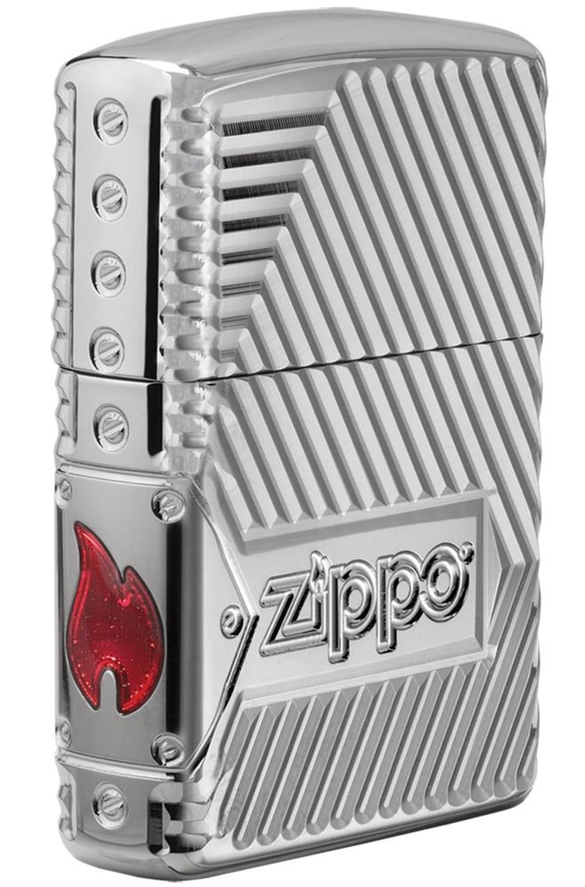 TR4016,Zippo Çakmak 167 Zippo Bolts Design 29672-067252