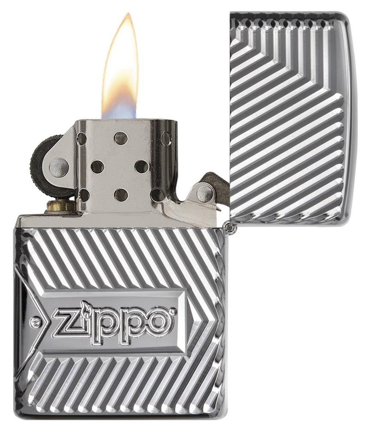 TR4016,Zippo Çakmak 167 Zippo Bolts Design 29672-067252