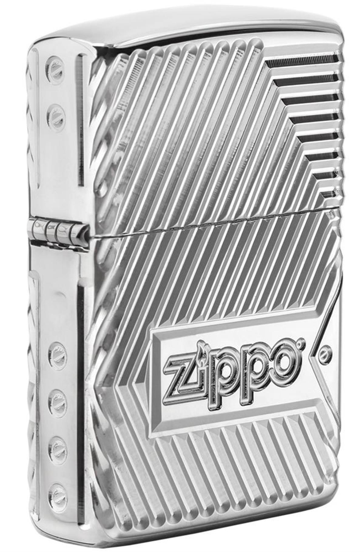 TR4016,Zippo Çakmak 167 Zippo Bolts Design 29672-067252