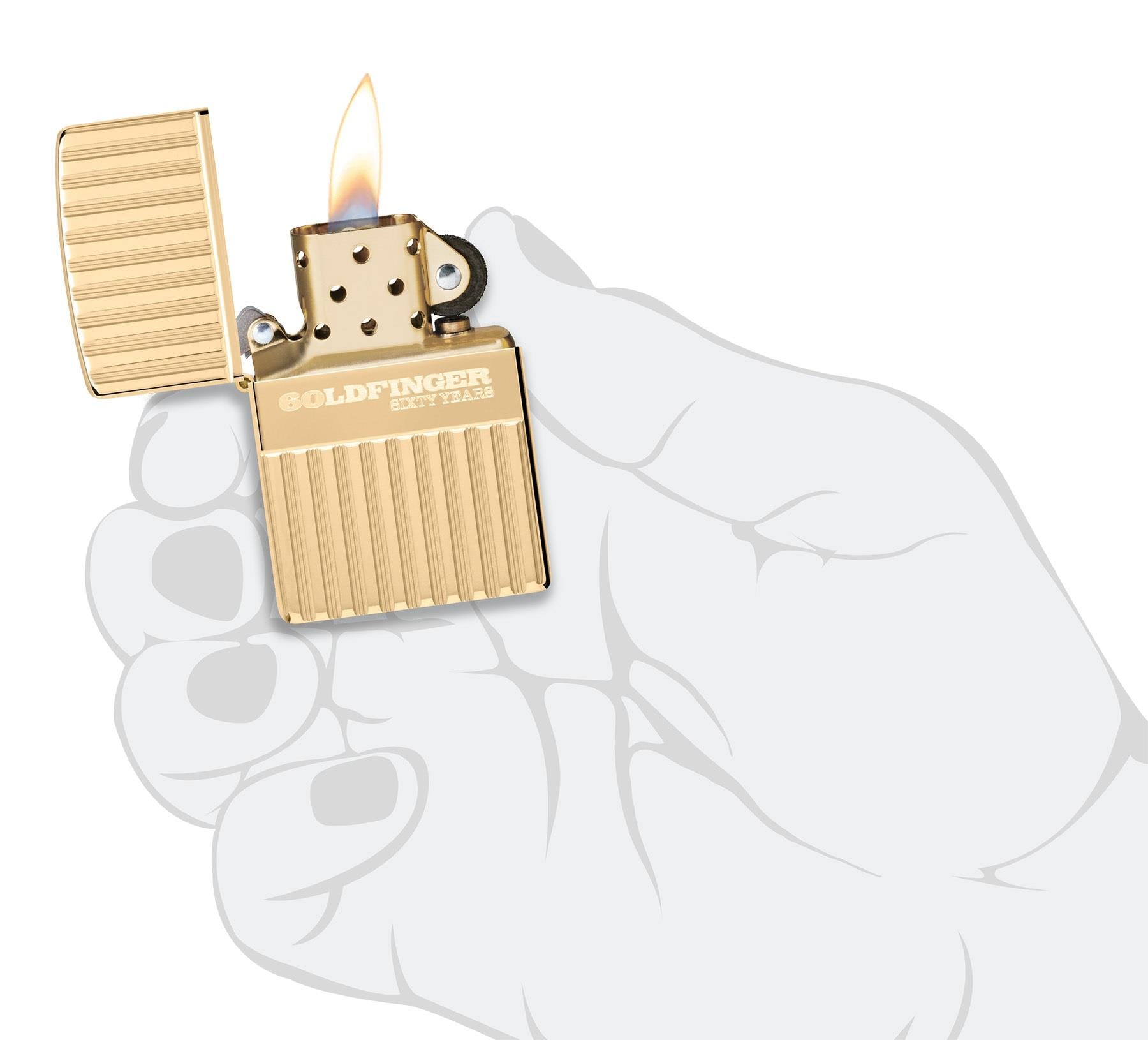TR8164,Zippo Çakmak 169 James Bond 007 Goldfinger 60Th Design 46467-118915