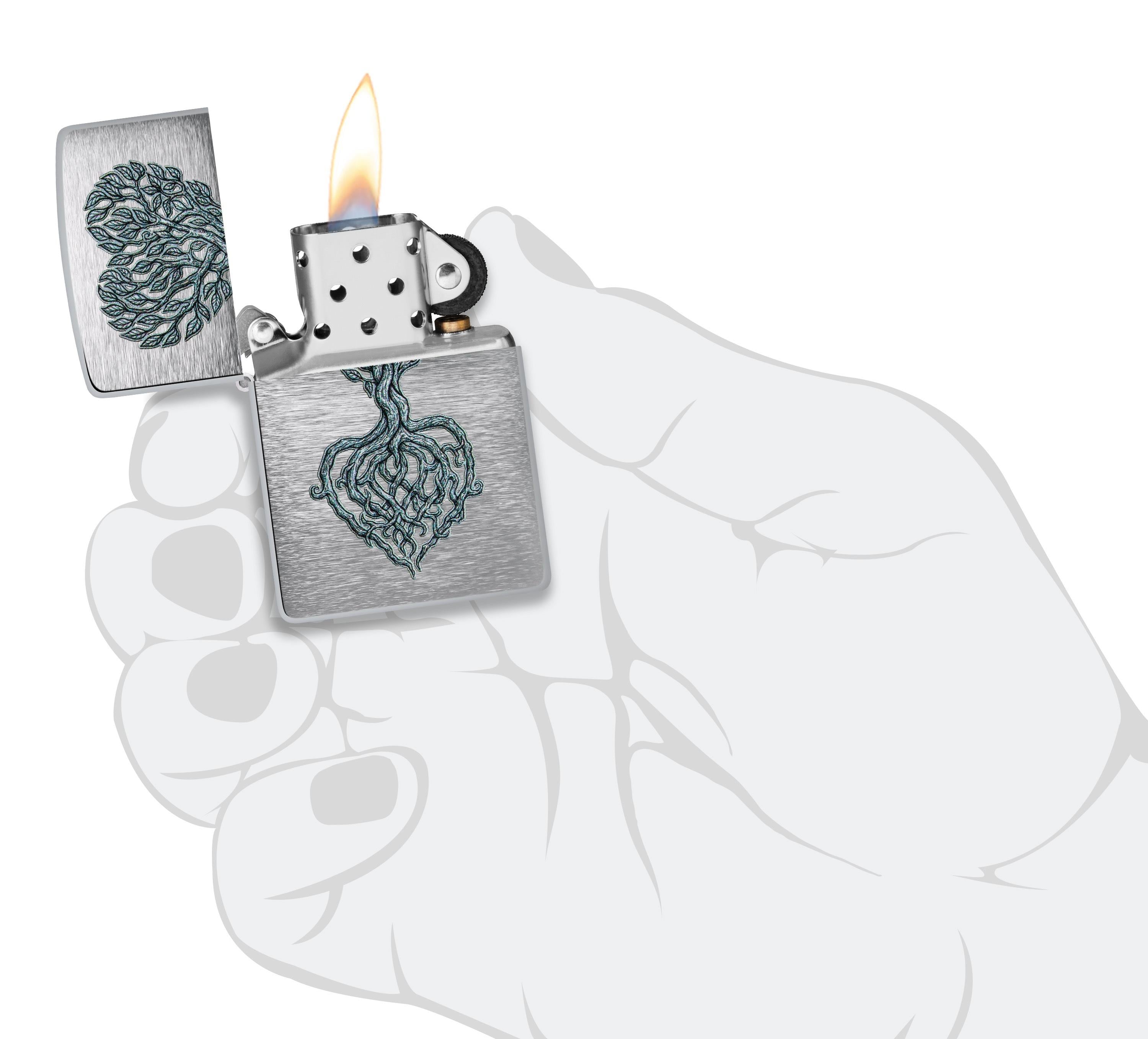 TR8546,Zippo Çakmak 200 Tree Of Love Design 46232-120654