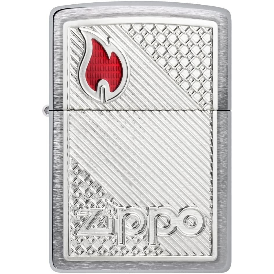 ZP1032,Zippo Çakmak 200 Zippo Tiles Emblem 48126-098034