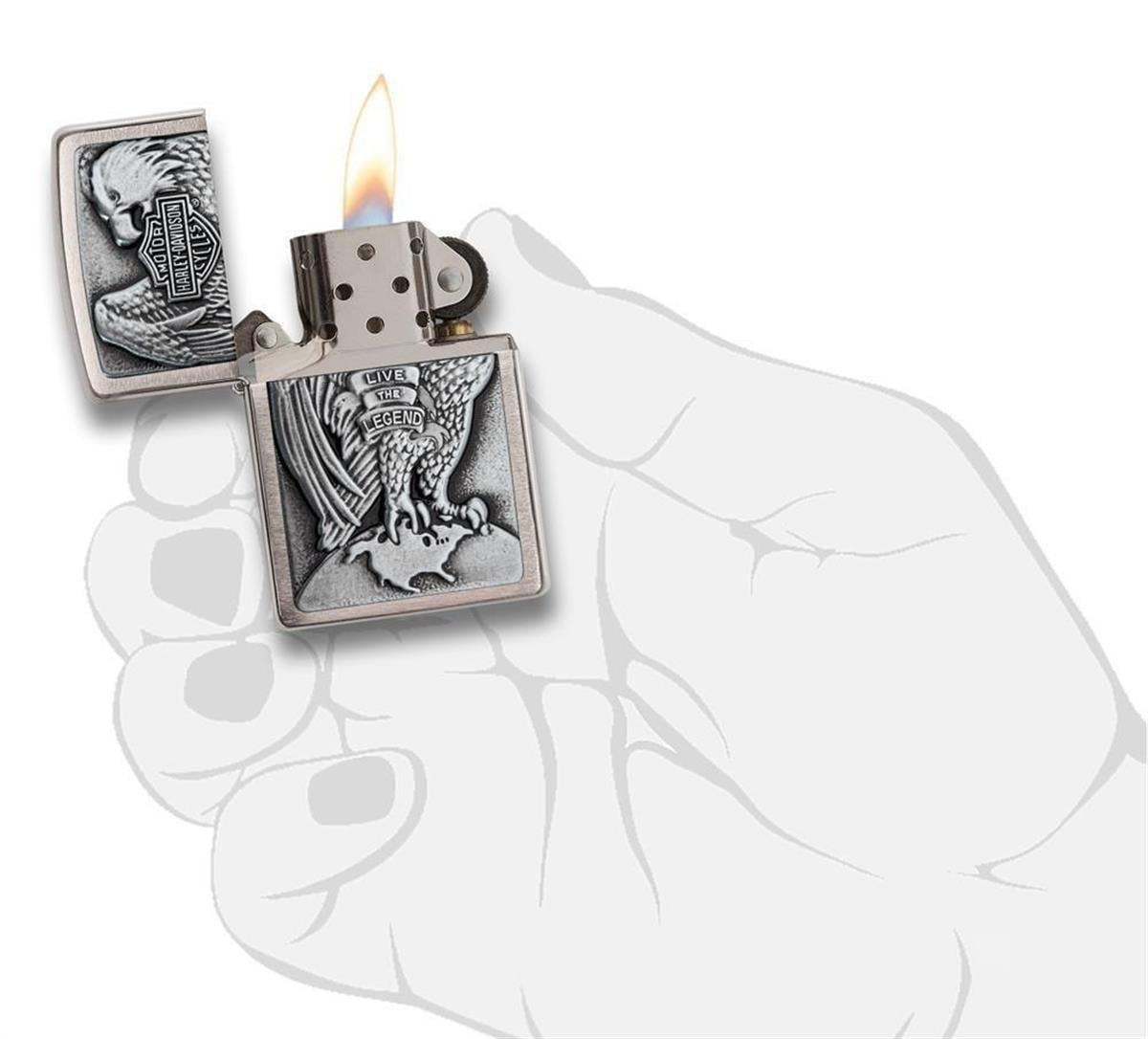 TR3749,Zippo Çakmak 200HD Harley Davidson 200HD-H231-036