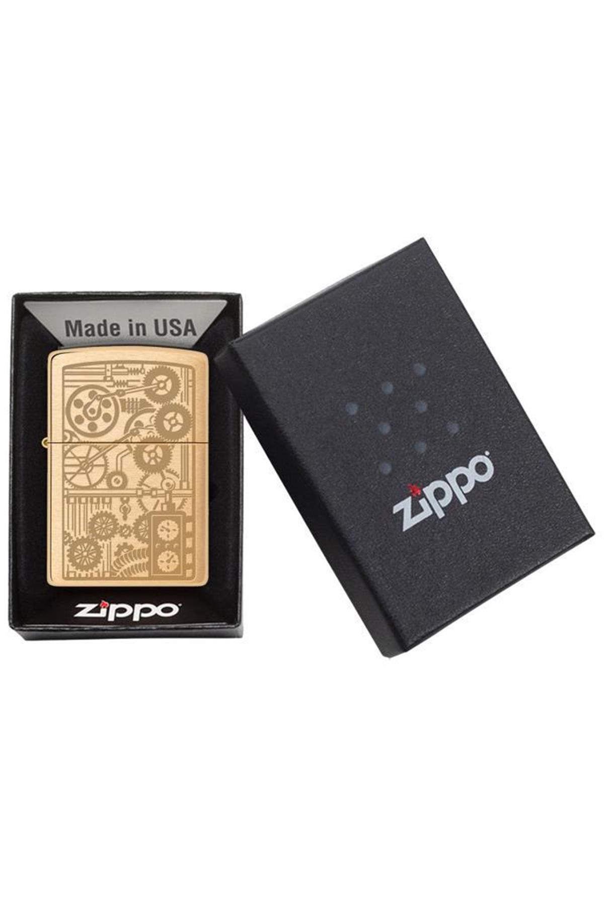 TR5335,Zippo Çakmak 204B-102048 Steampunk Lighterworks