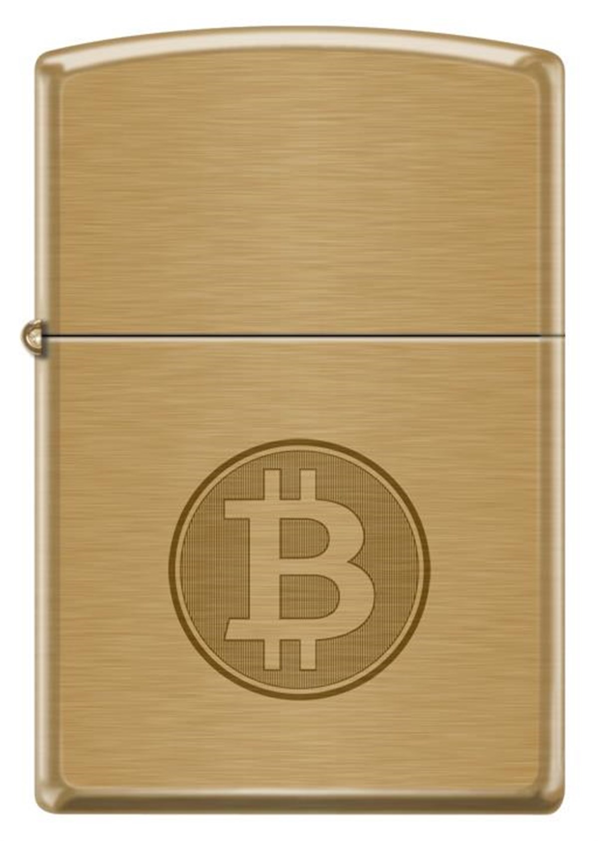 TR3201,Zippo Çakmak 204B Bit Coin Design 204B-088019