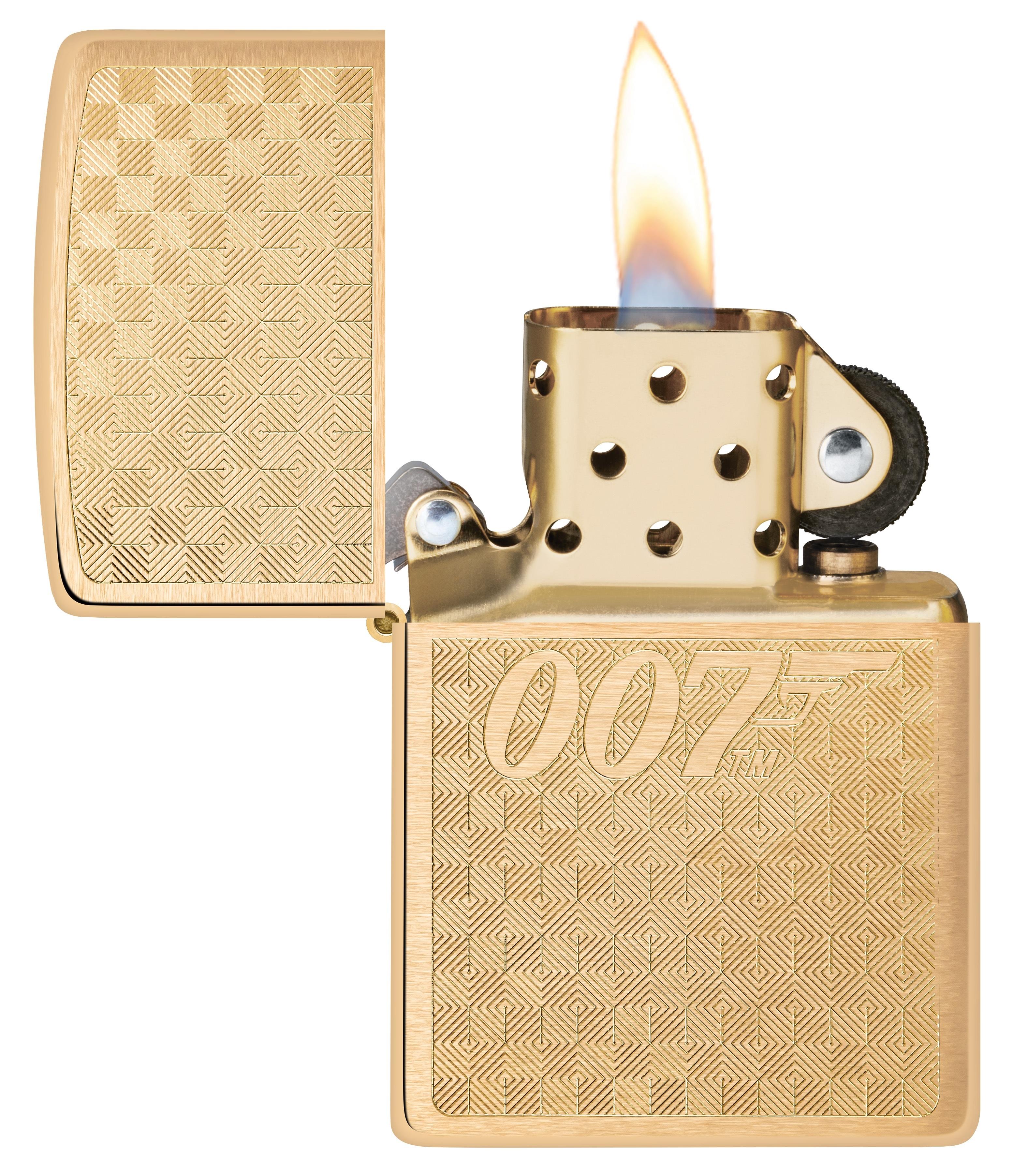 TR8545,Zippo Çakmak 204B Bond Bt 007 Gun Logo 46298-117378