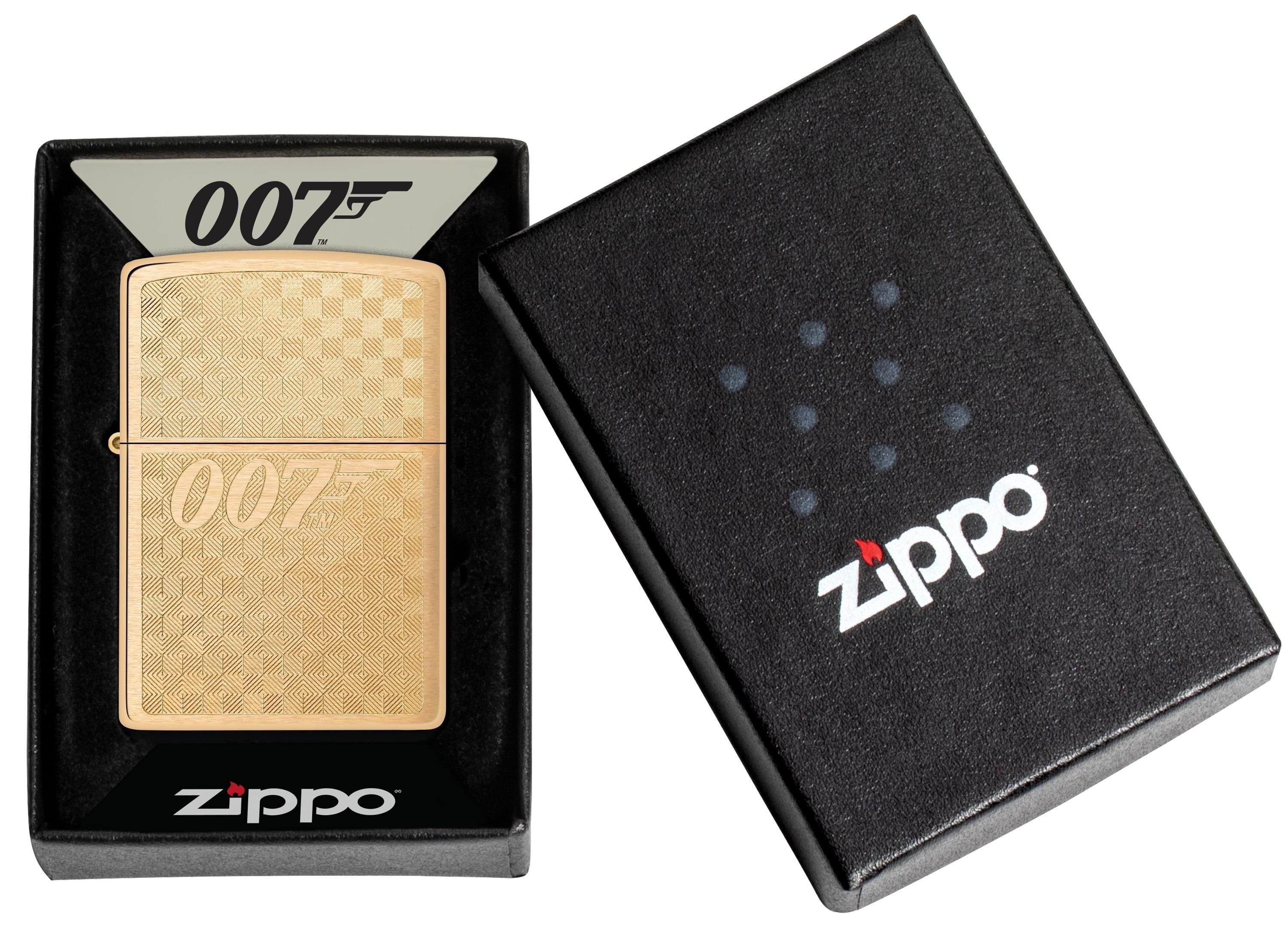 TR8545,Zippo Çakmak 204B Bond Bt 007 Gun Logo 46298-117378