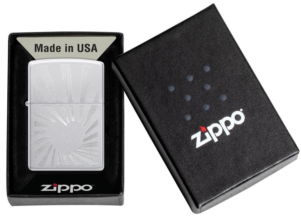 TR8569,Zippo Çakmak 205 Heart Rays Design 46480-120985