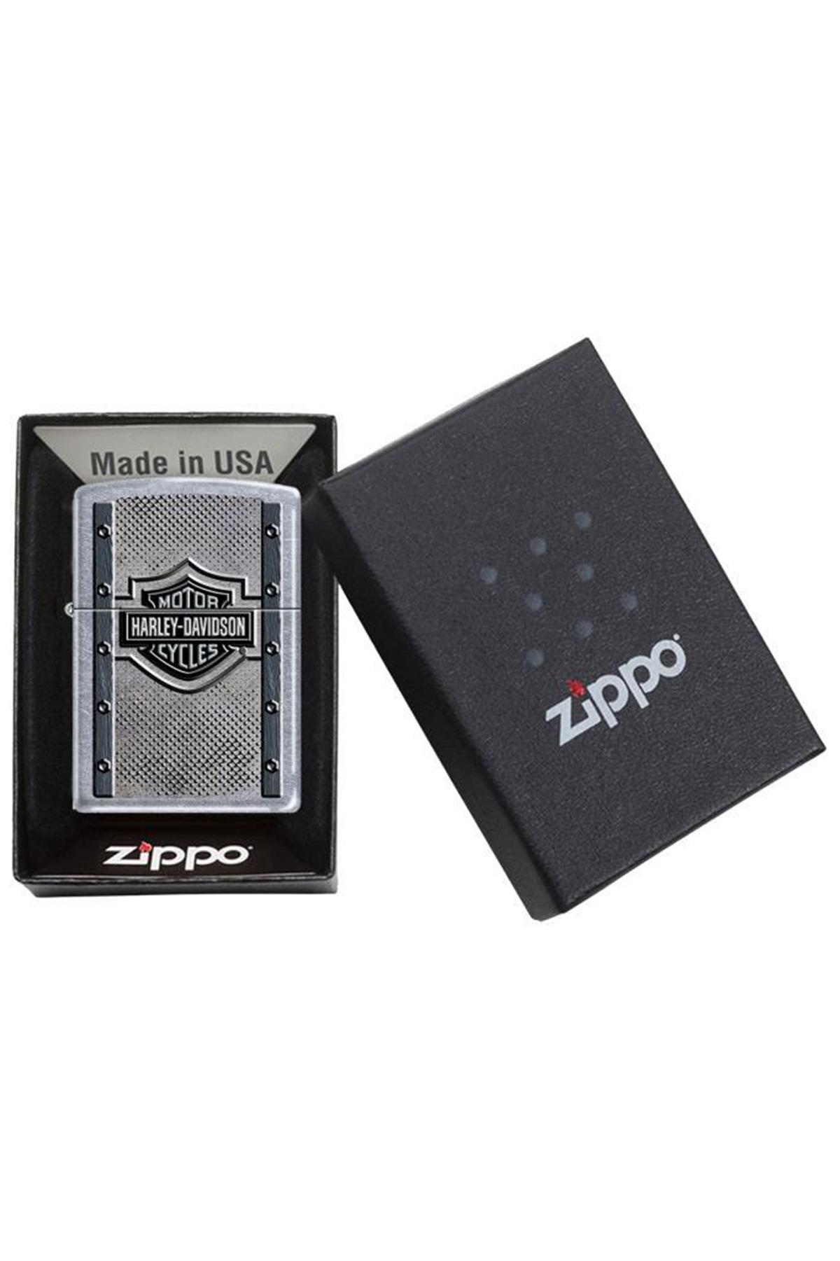 TR6160,Zippo Çakmak 207-105956 Harley Davidson Metal