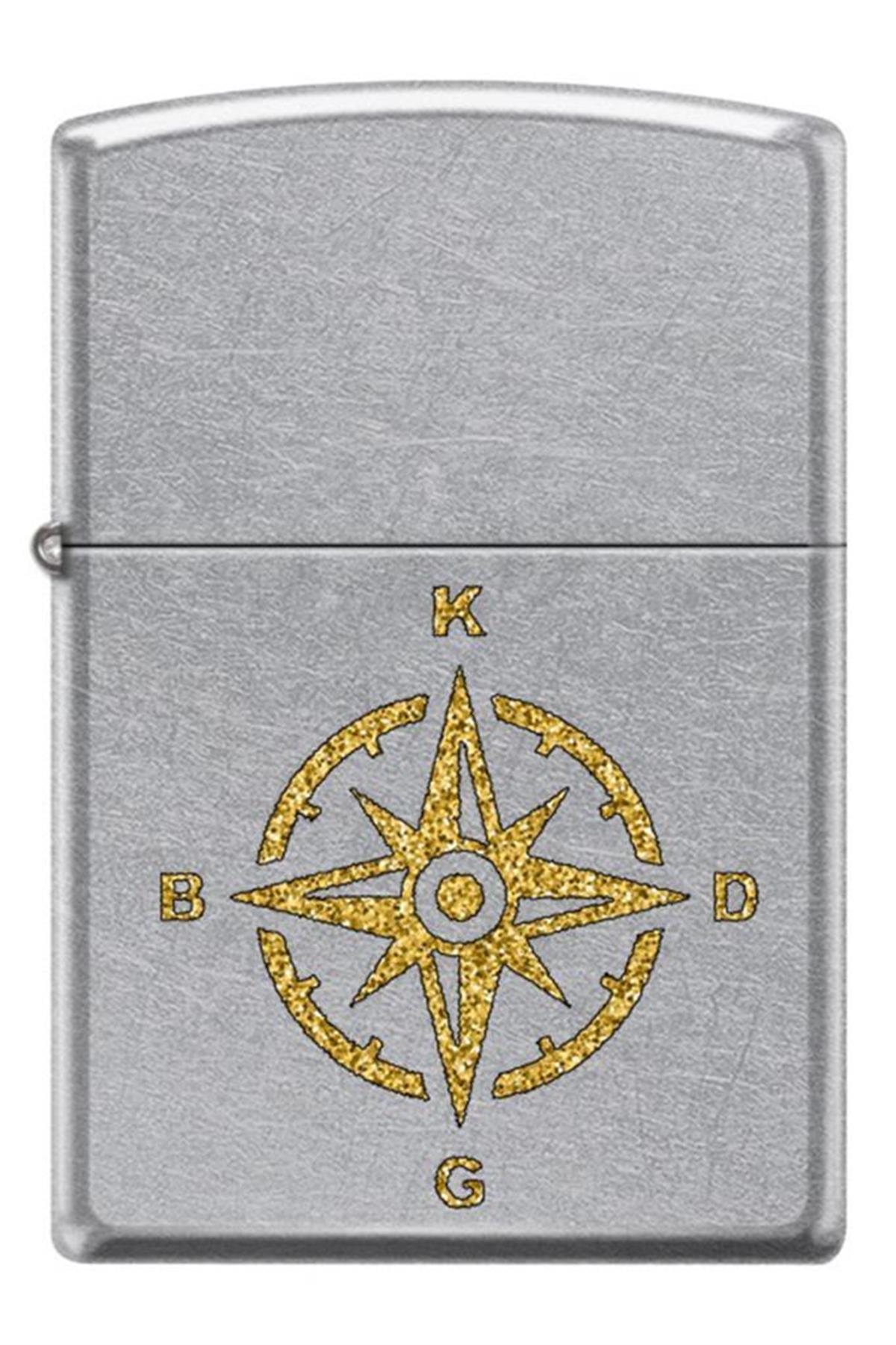 TR6170,Zippo Çakmak 207-106415 207 Compass Glitter