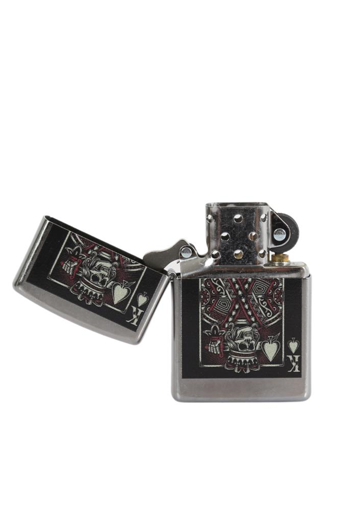 TR5621,Zippo Çakmak 207 King Skull
