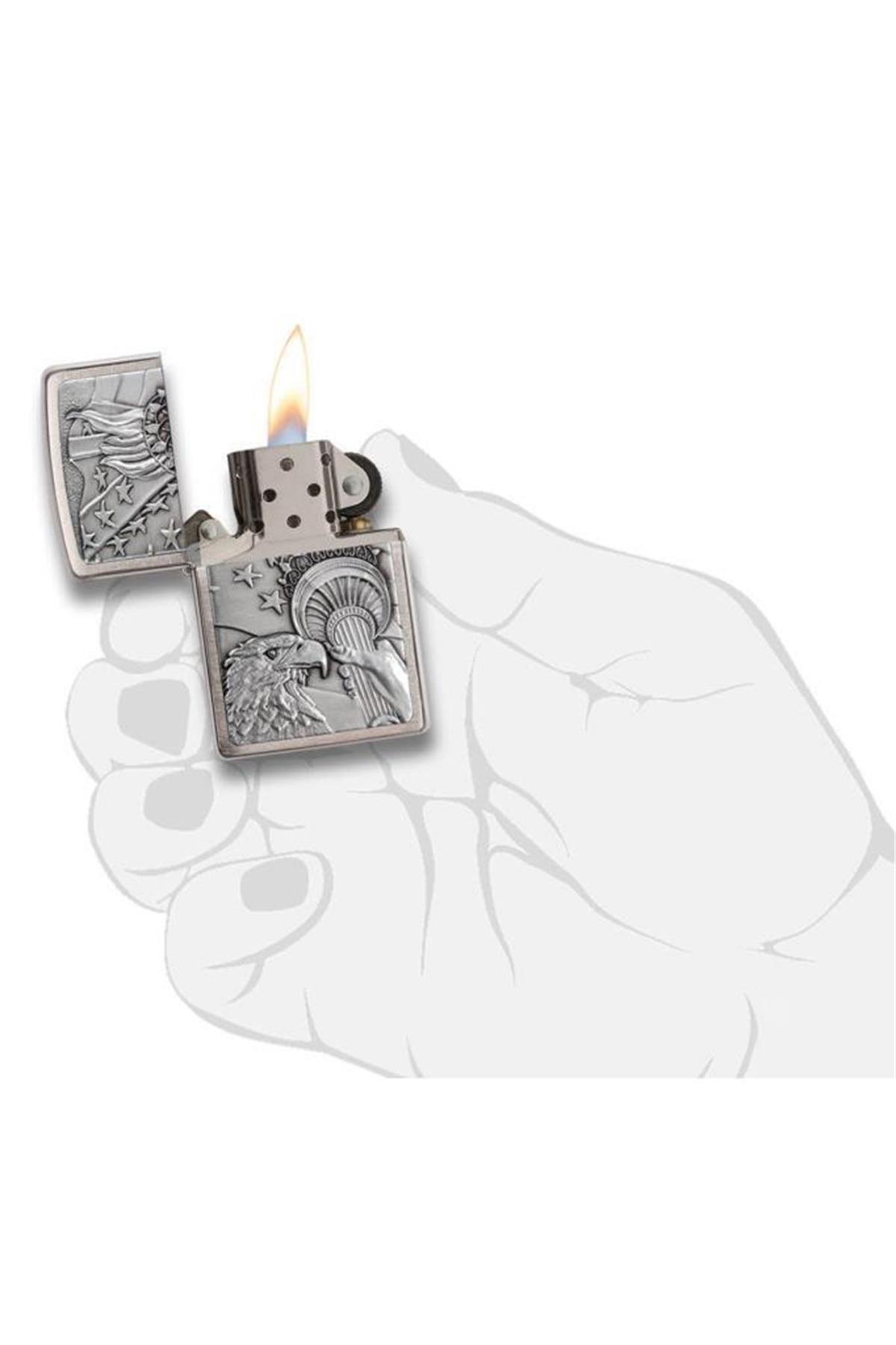TR5464,Zippo Çakmak 20895 Something Patriotic