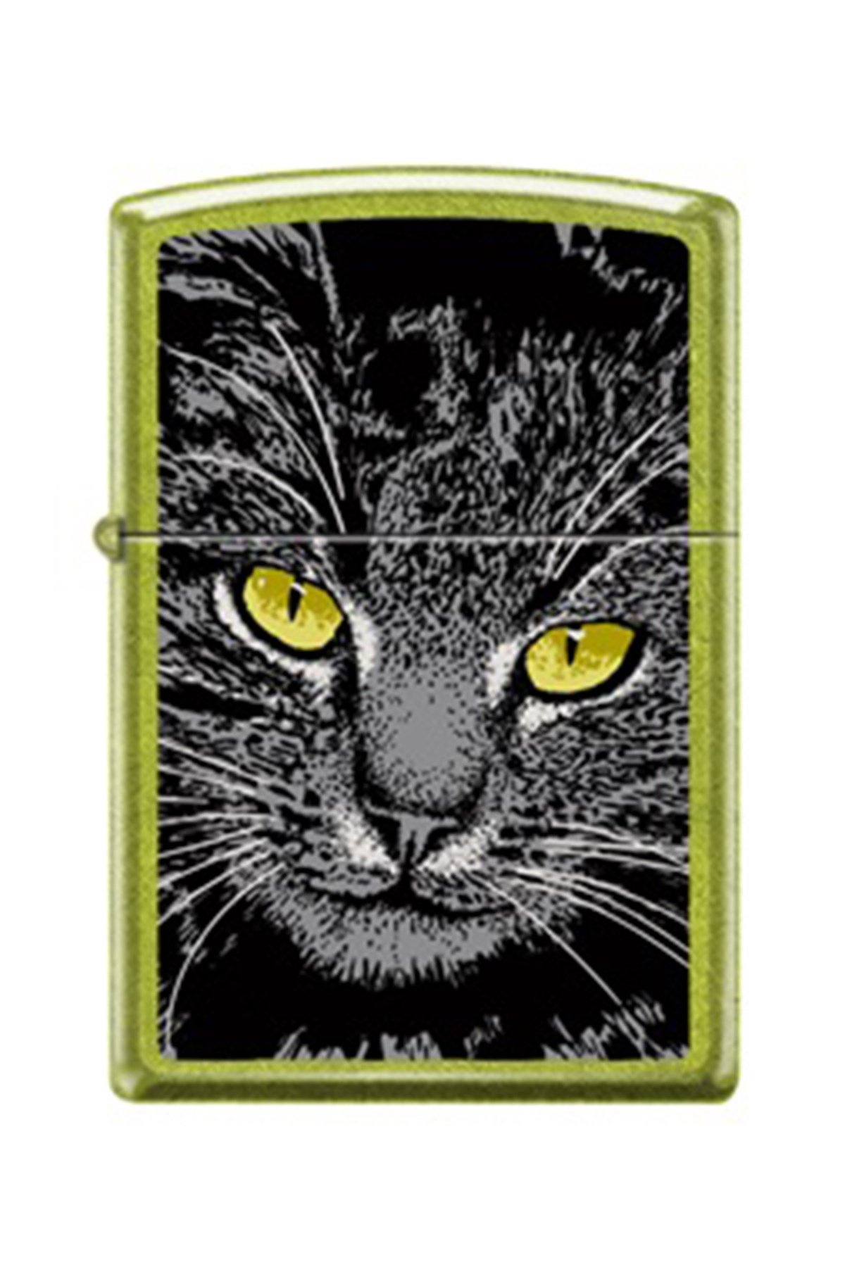 TR4416,Zippo Çakmak 21122-000057 Green Cat