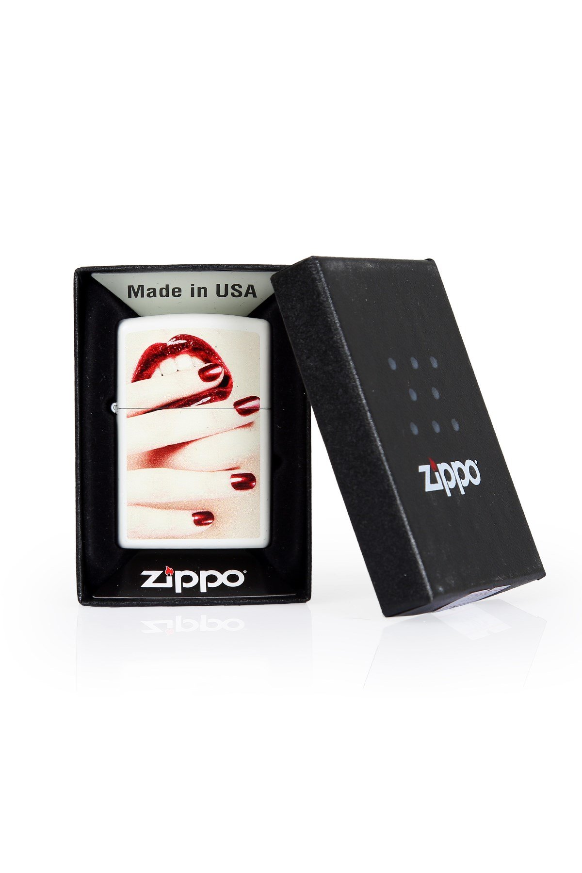 TR4383,Zippo Çakmak 214-001829 Red Lips