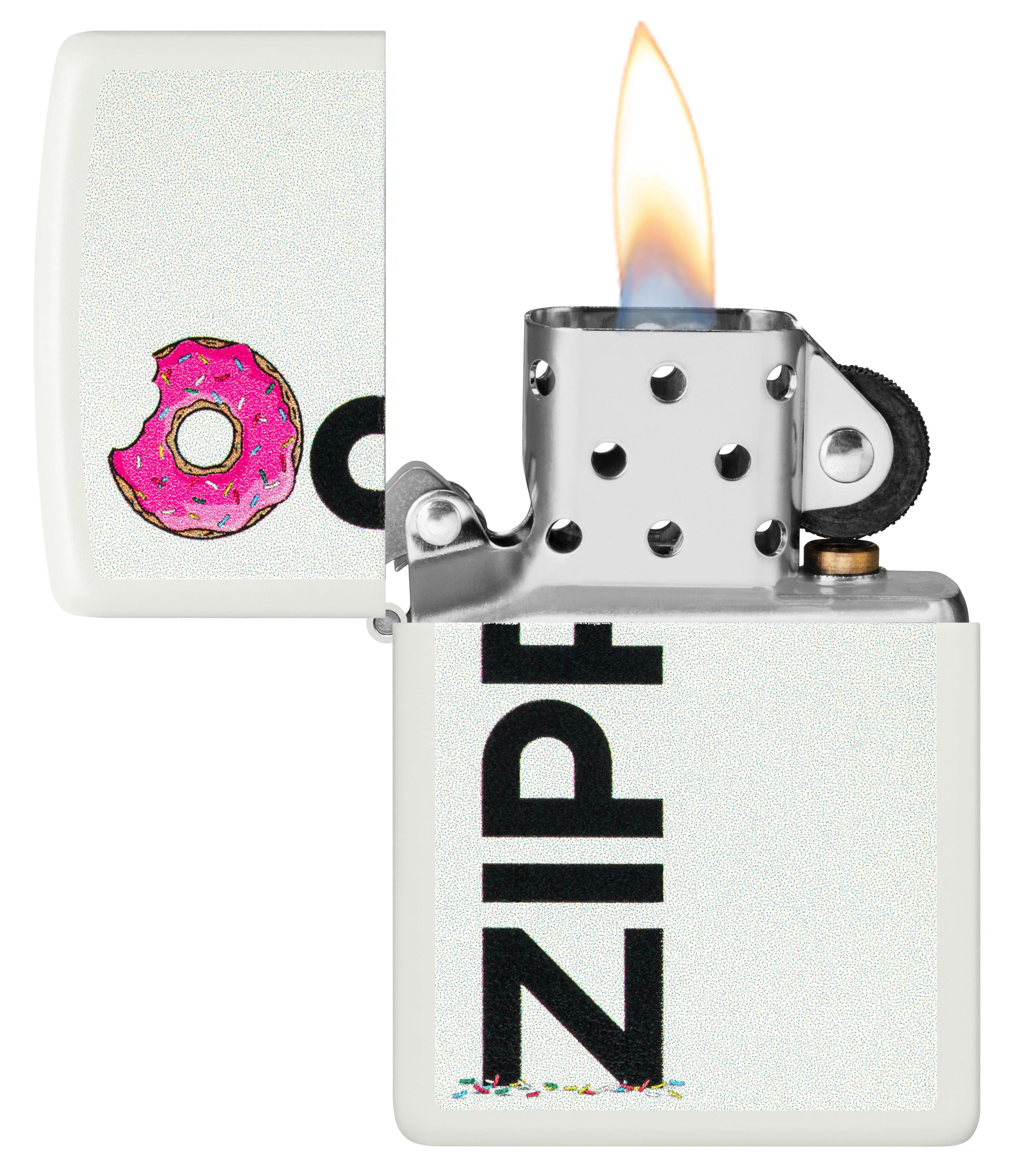 TR8516,Zippo Çakmak 214 Zippo Donut Design 46240-121924