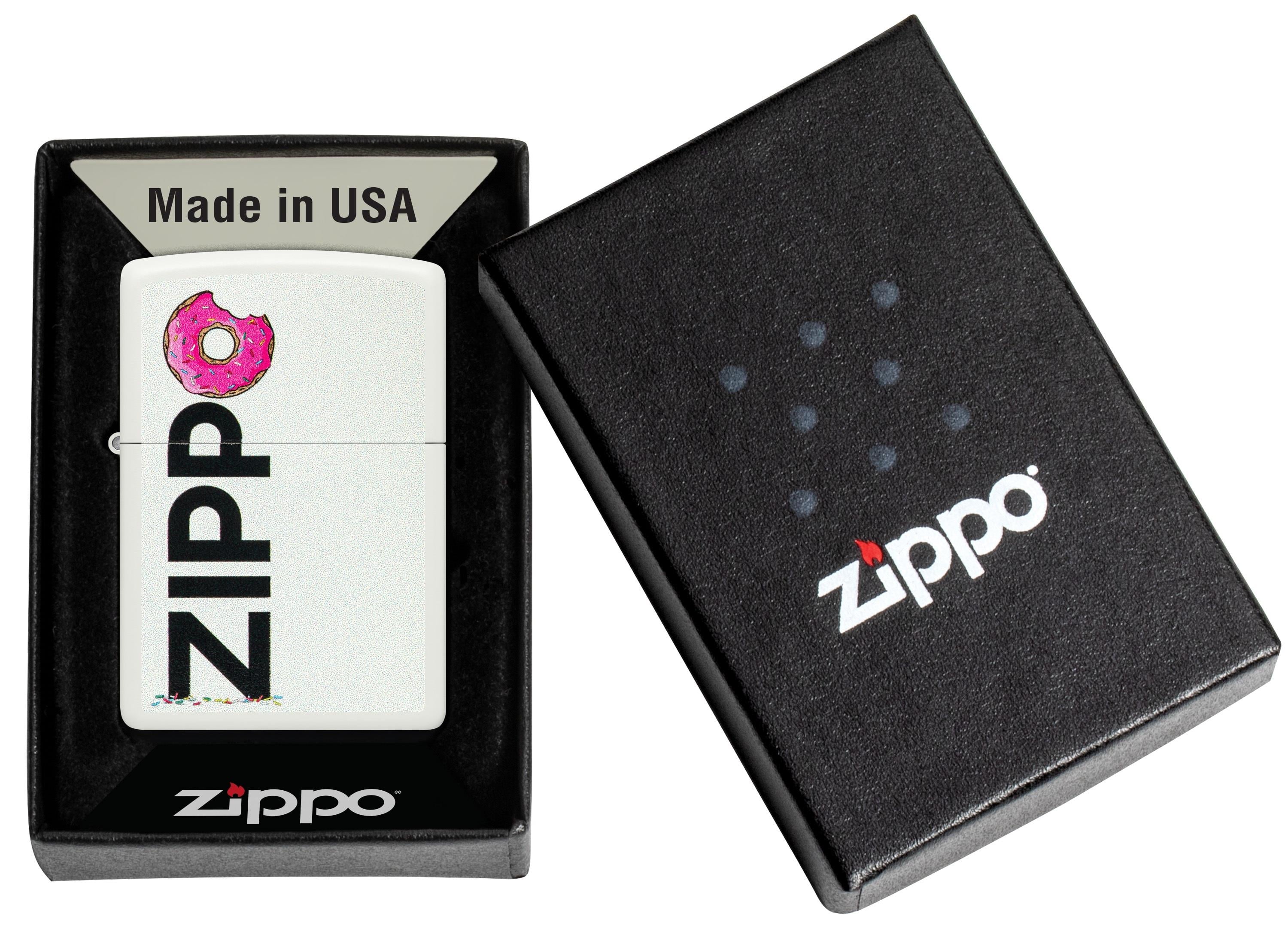 TR8516,Zippo Çakmak 214 Zippo Donut Design 46240-121924