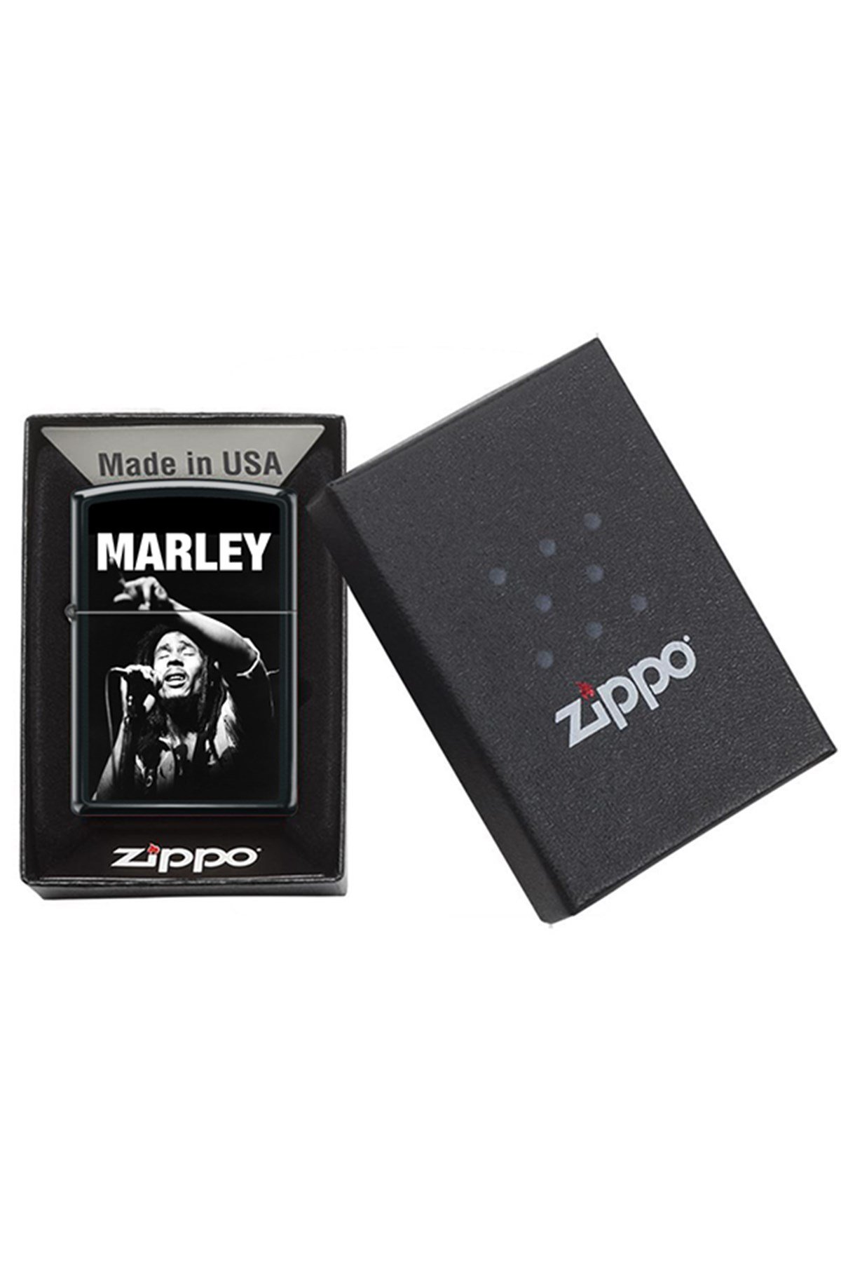 TR4406,Zippo Çakmak 218-079222 Bob Marley