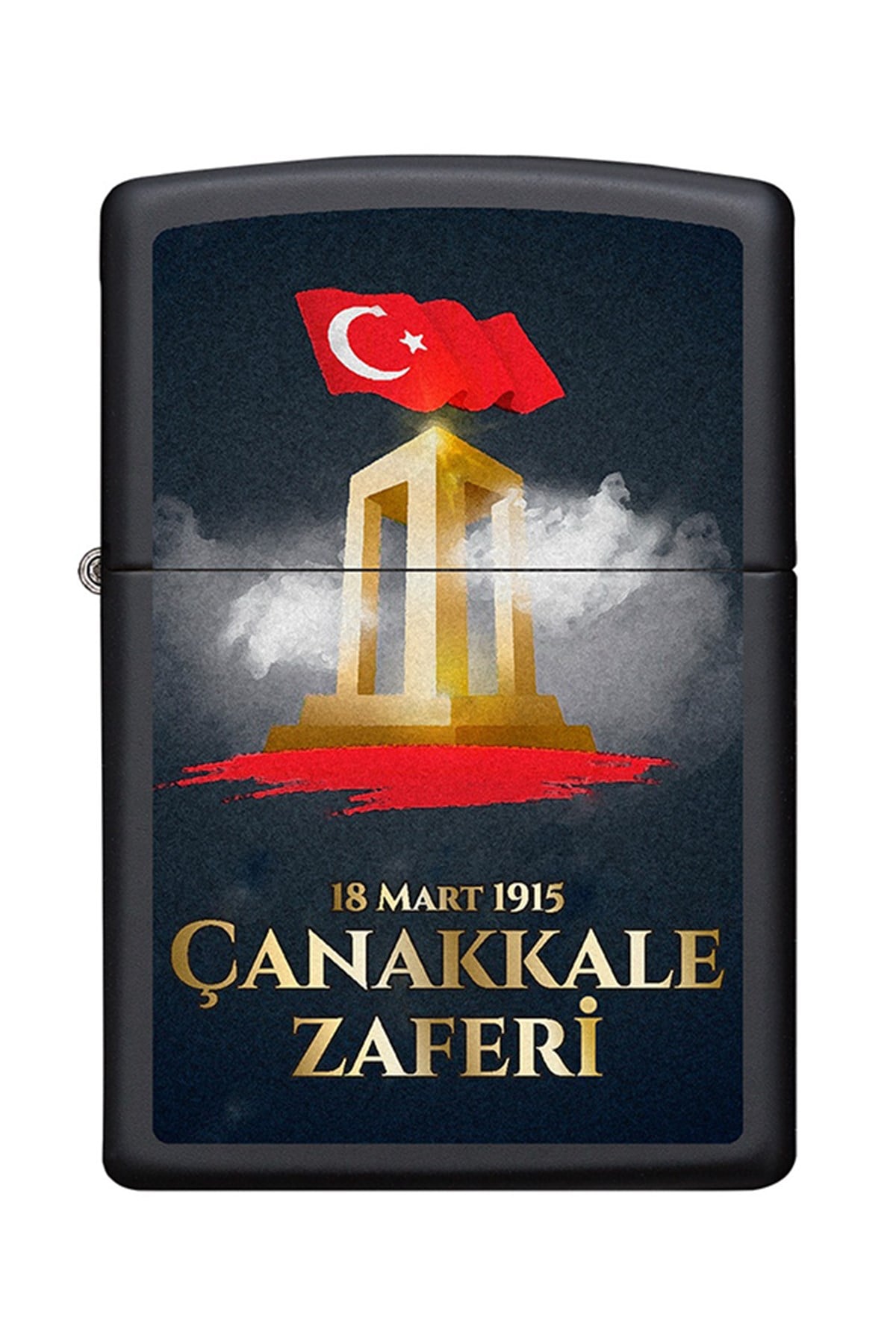 TR4419,Zippo Çakmak 218-083738 Victory of Canakkale Design