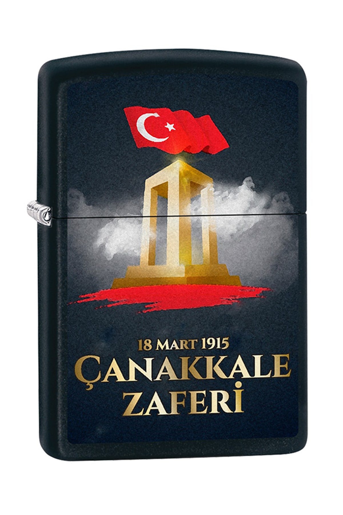 TR4419,Zippo Çakmak 218-083738 Victory of Canakkale Design