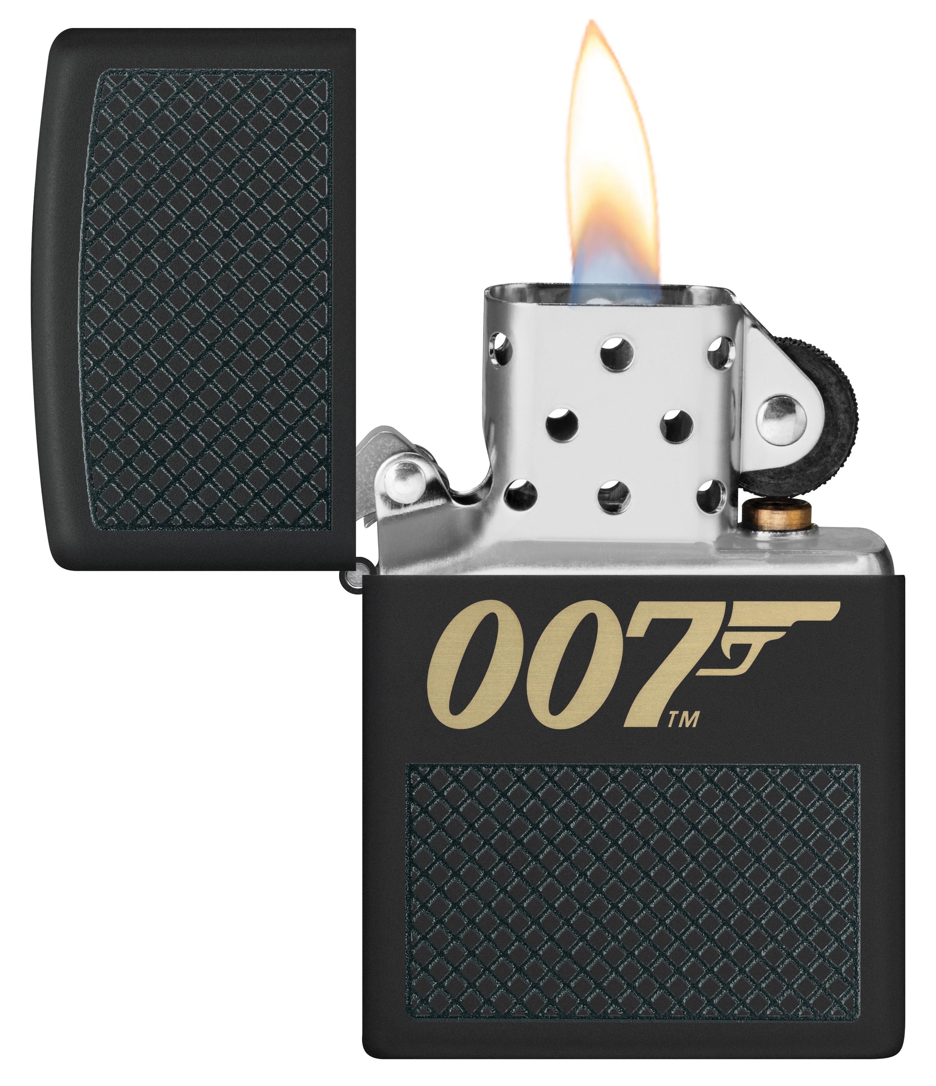 TR8531,Zippo Çakmak 218 Bond Bt 007 Gun Logo 46297-120976