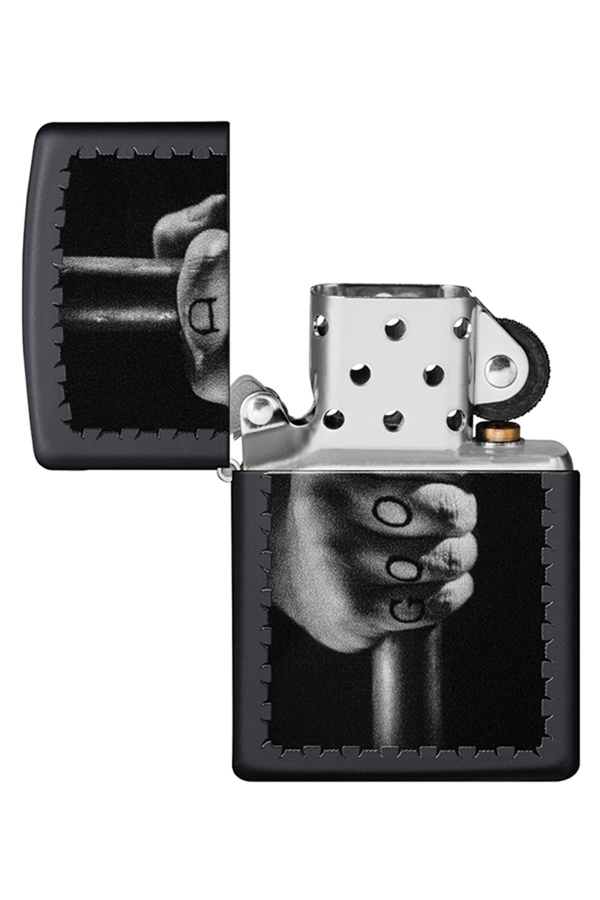 TR5017,Zippo Çakmak 218 Good Evil Design 49905