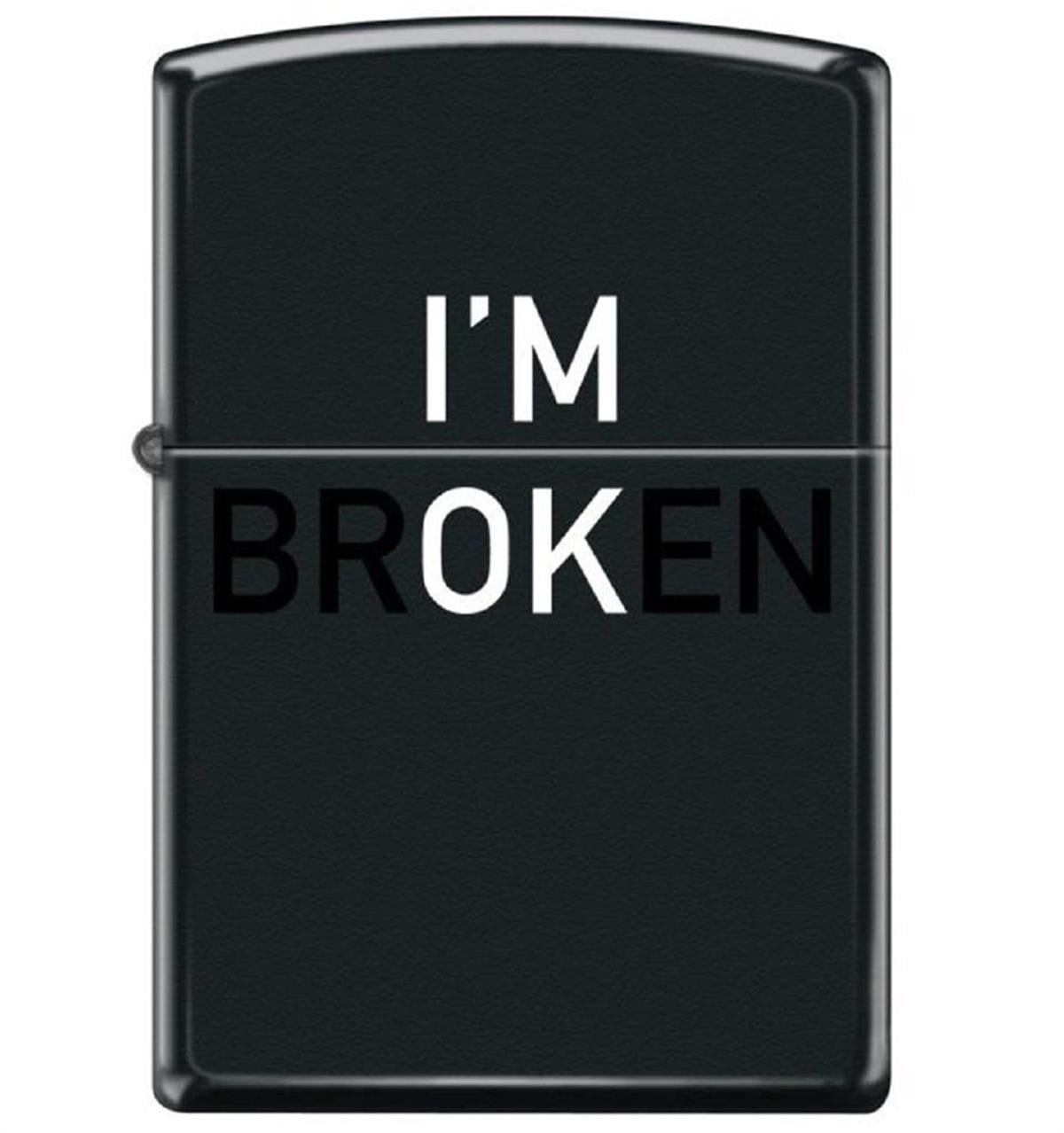 TR2777,Zippo Çakmak 218 i'M Ok Design 218-088020