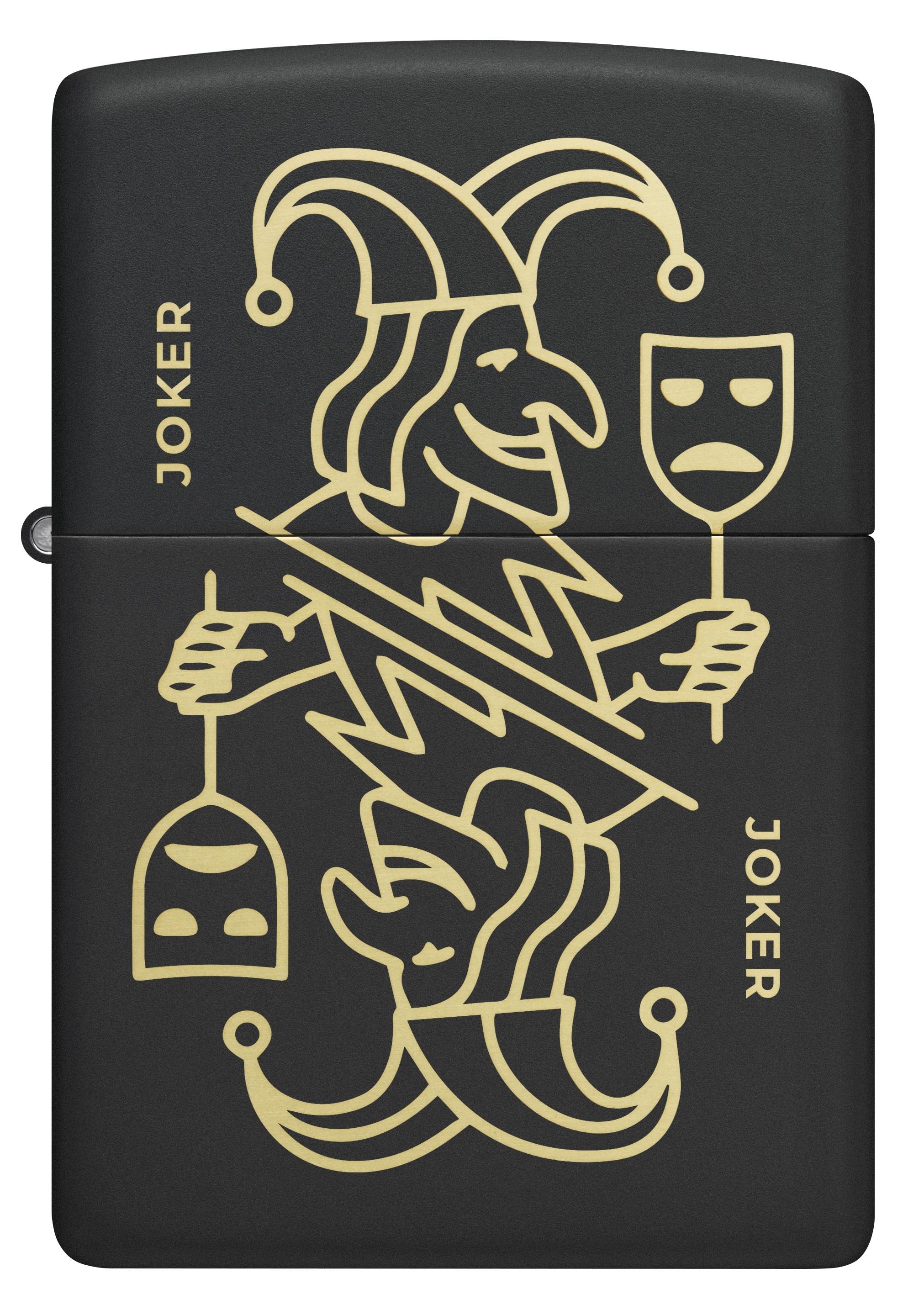 TR8491,Zippo Çakmak 218 Joker Card Design 46290-119962