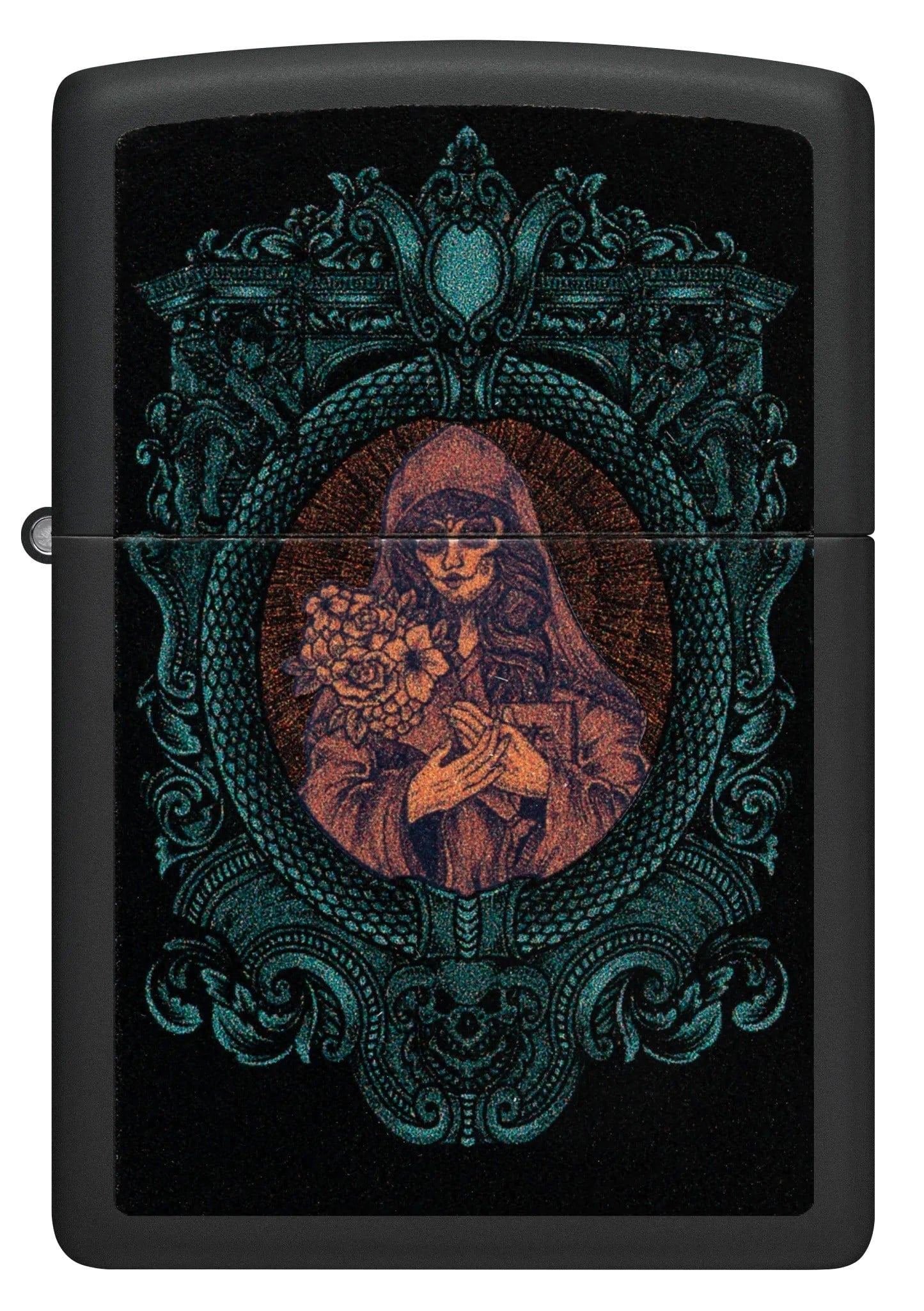 ZP1015,Zippo Çakmak 218 Sugar Skull Woman Design 48831-127466