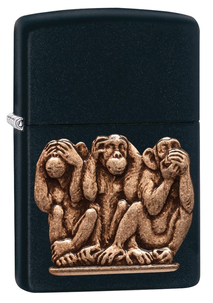 TR8526,Zippo Çakmak 218 Three Monkeys 29409-000004