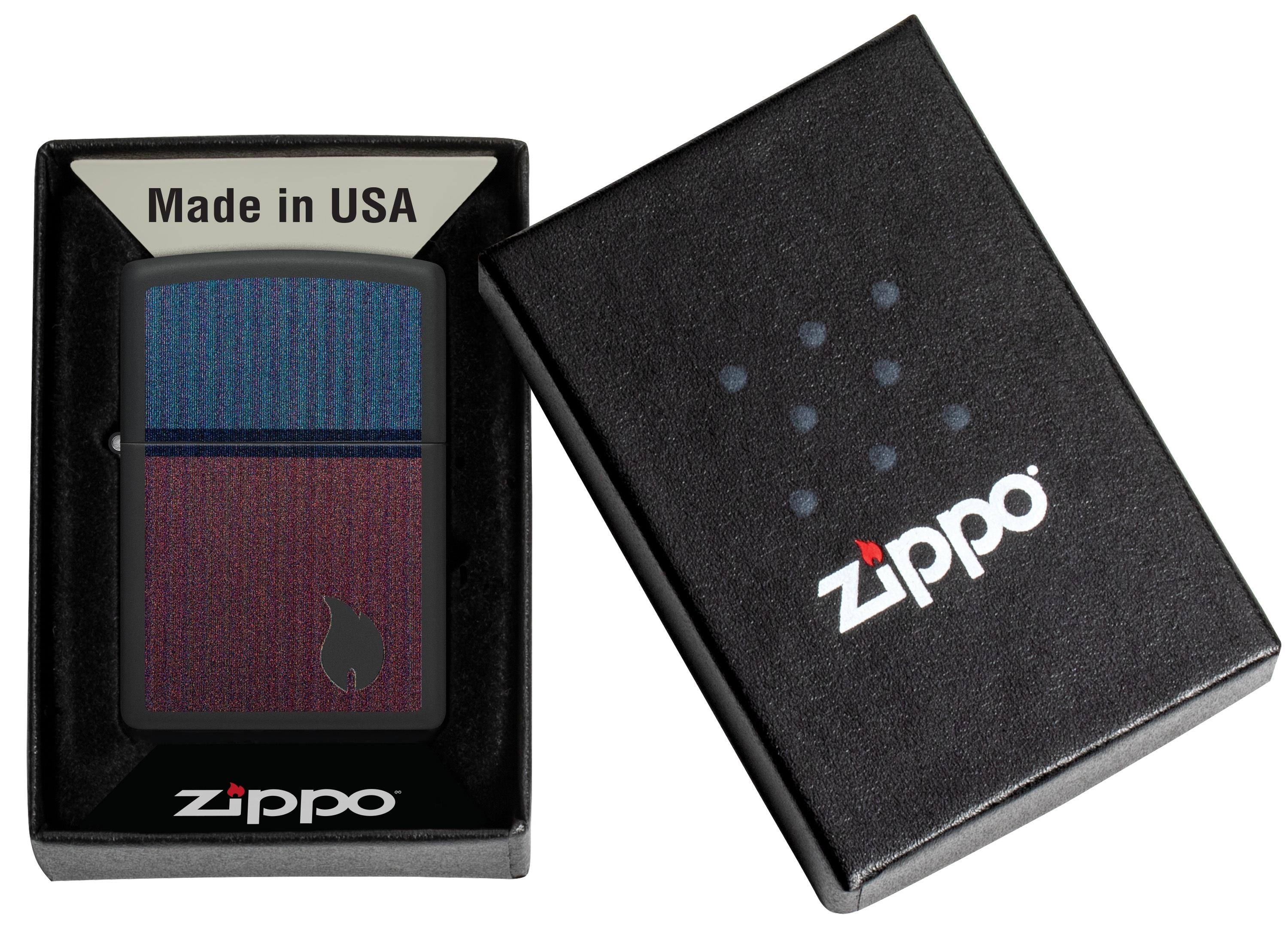 TR8474,Zippo Çakmak 218 Two Tone Flame Design 46476-121928