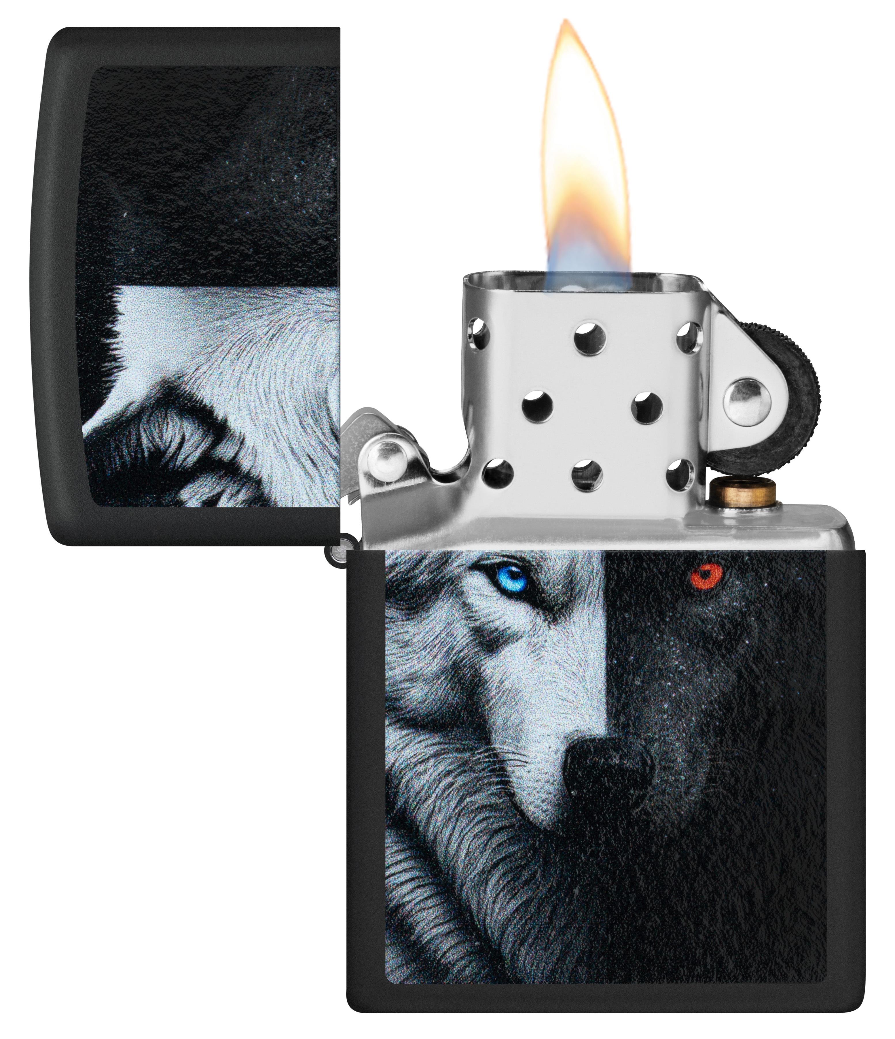 TR8520,Zippo Çakmak 218 Wolf Design 46694-120975