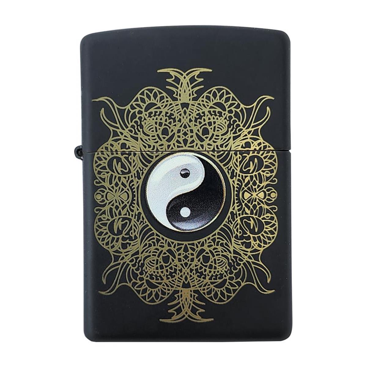 TR3980,Zippo Çakmak 218 Yin Yang Design 28829-000004