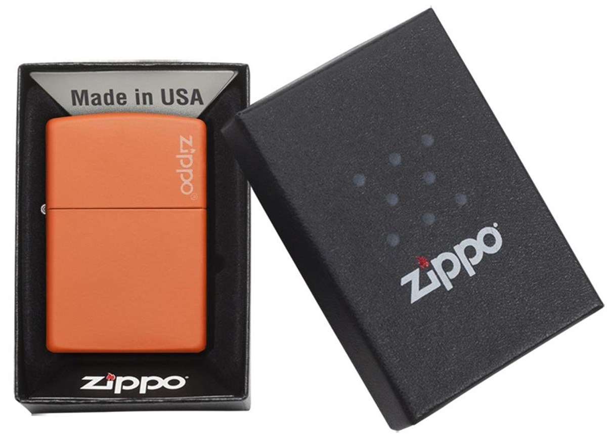 TR3259,Zippo Çakmak 231Zl Zippo Logo Orange