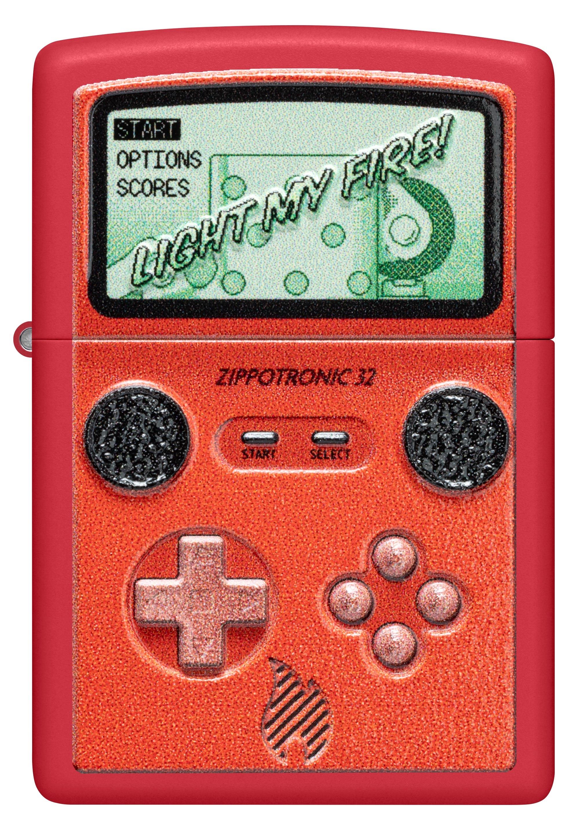 TR8476,Zippo Çakmak 233 Zippo Gaming Design 46700-119966