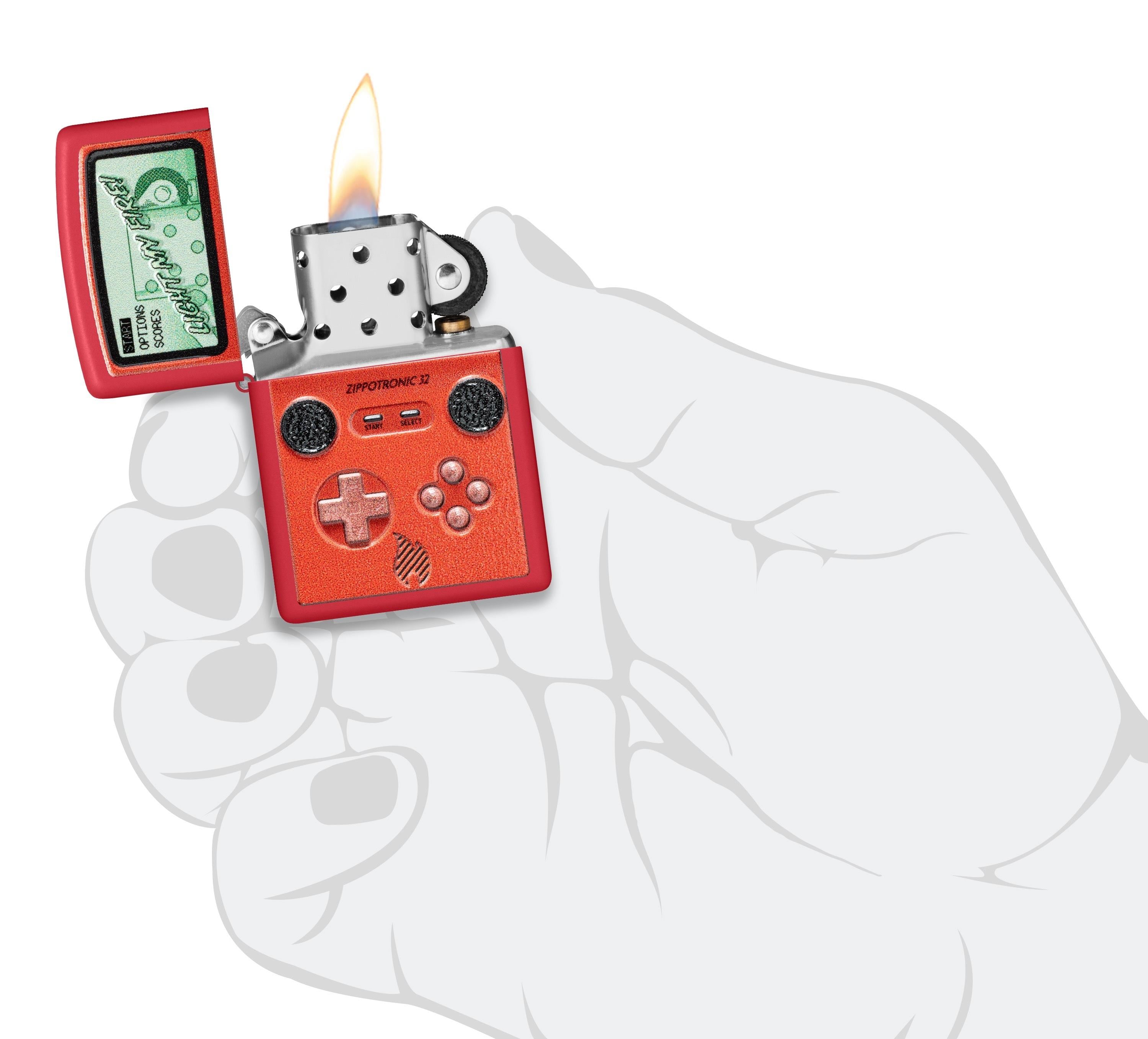 TR8476,Zippo Çakmak 233 Zippo Gaming Design 46700-119966