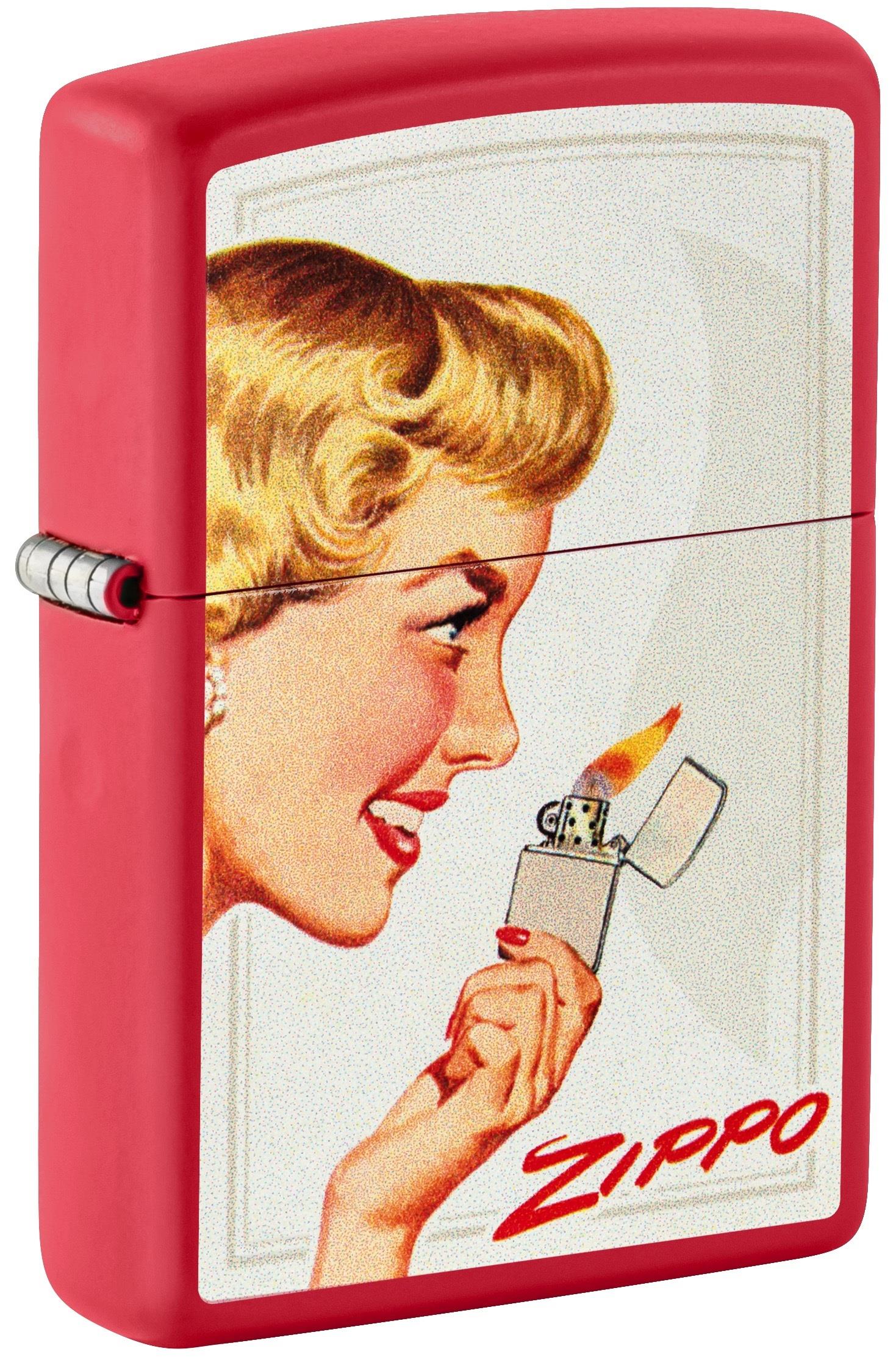TR8484,Zippo Çakmak 233/218 Zippo Couple Set Girl/Guy 46295-000004