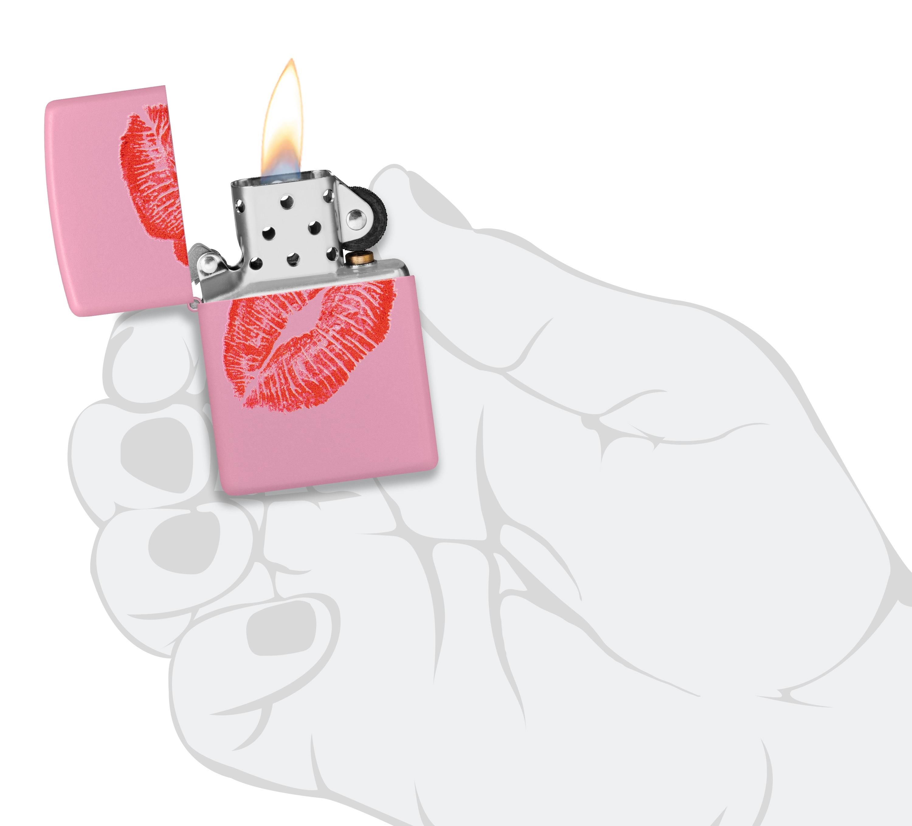 TR8492,Zippo Çakmak 238 Kiss Design 46470-121925