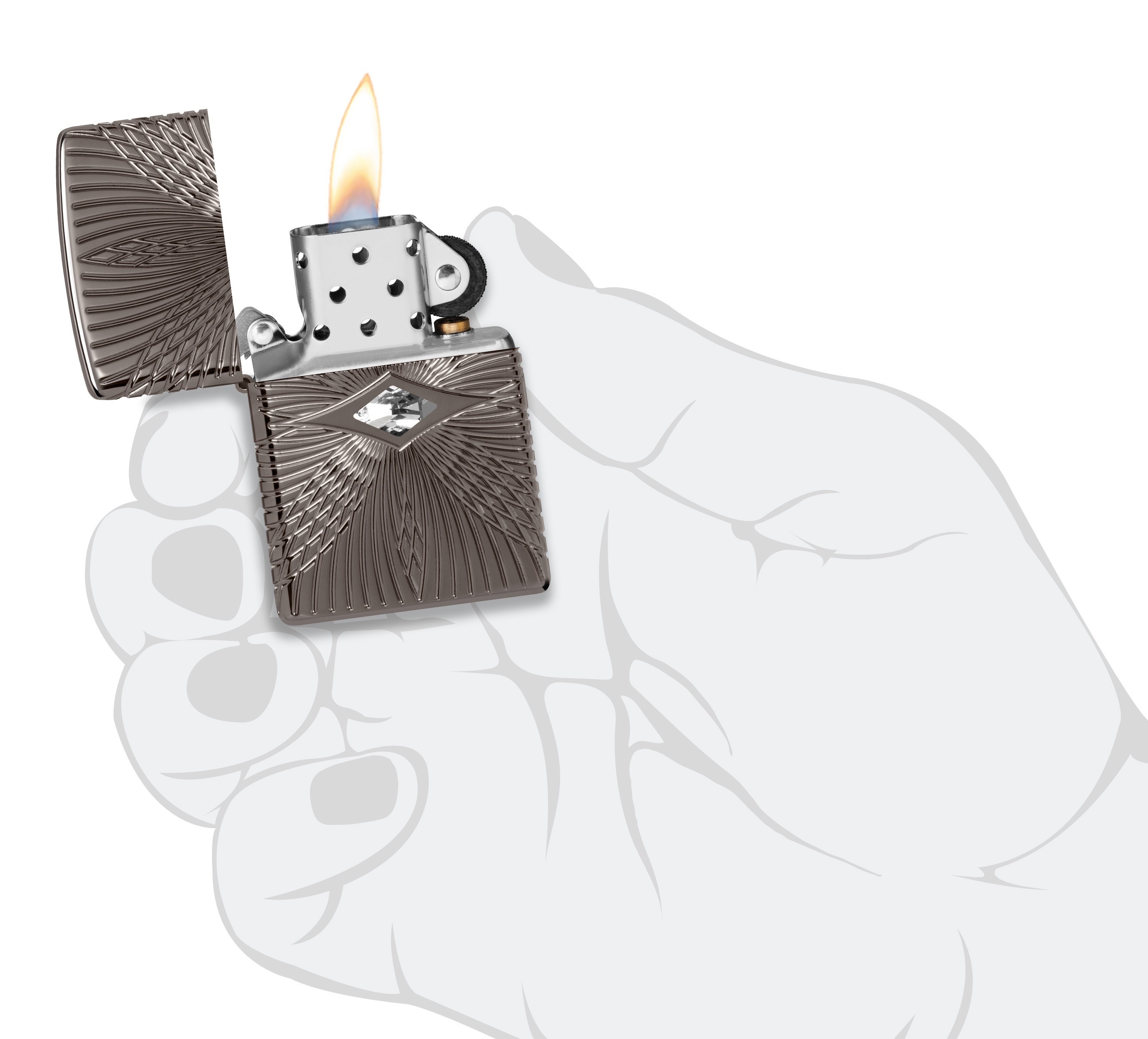 ZP1038,Zippo Çakmak 24095 Pattern Design 49291-112171