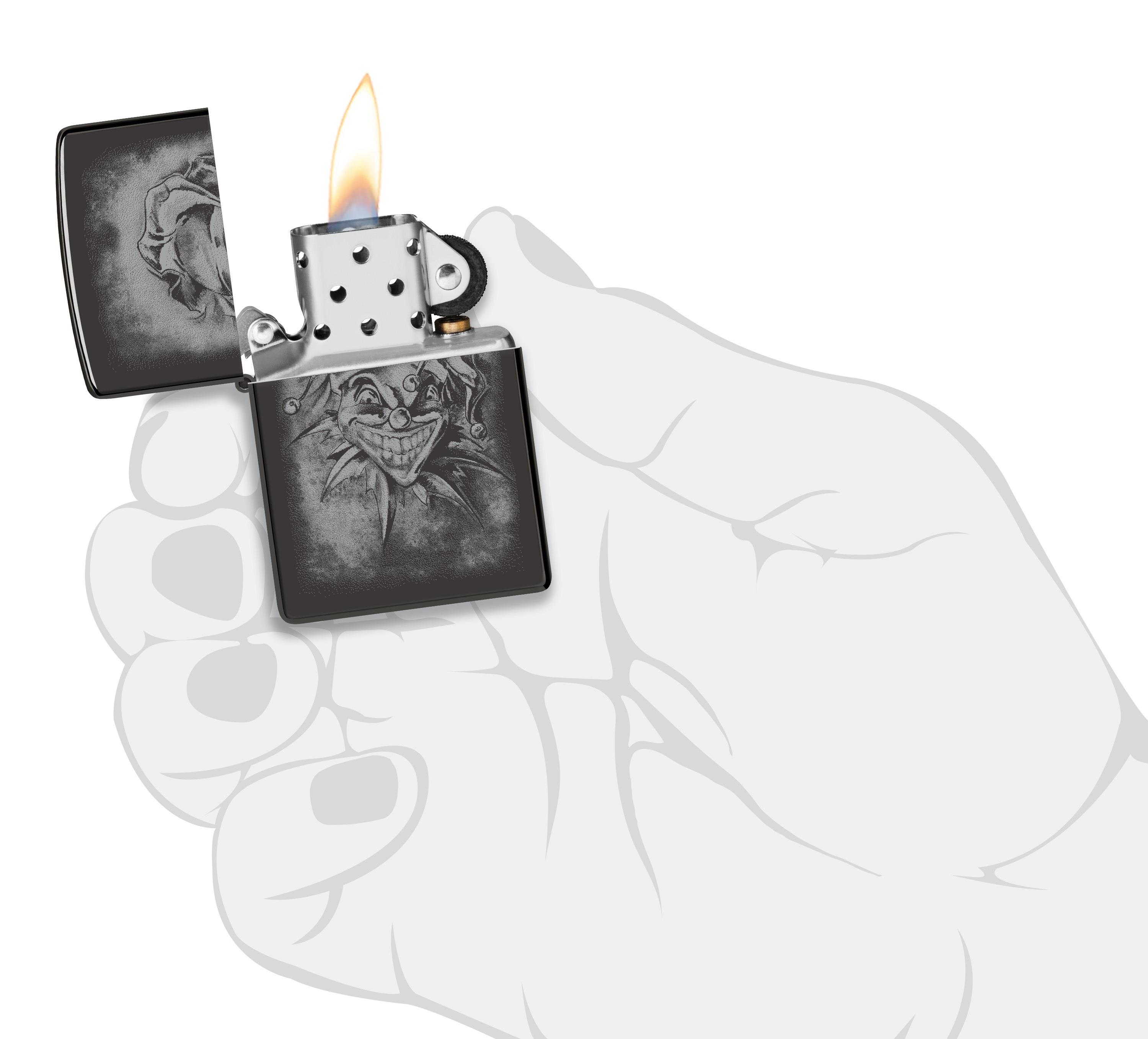 TR8559,Zippo Çakmak 24756 Clown Design 48914-112043