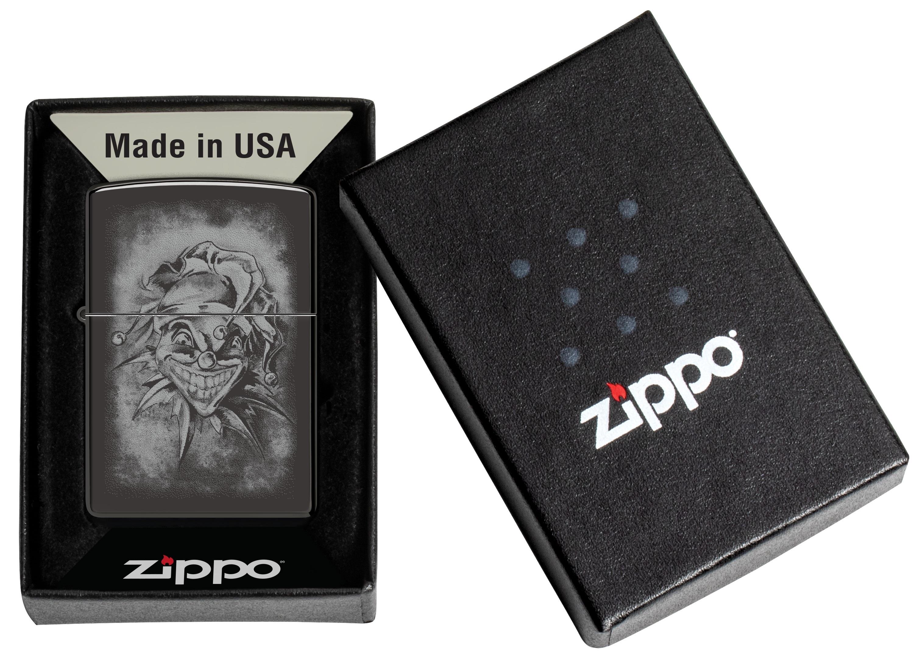 TR8559,Zippo Çakmak 24756 Clown Design 48914-112043