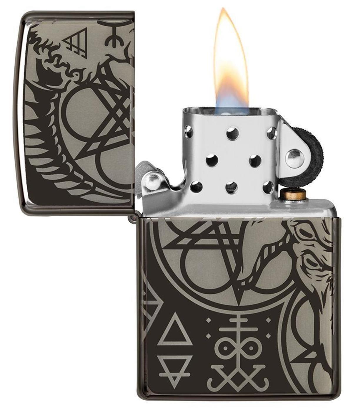 TR3292,Zippo Çakmak 24756 Occult Design